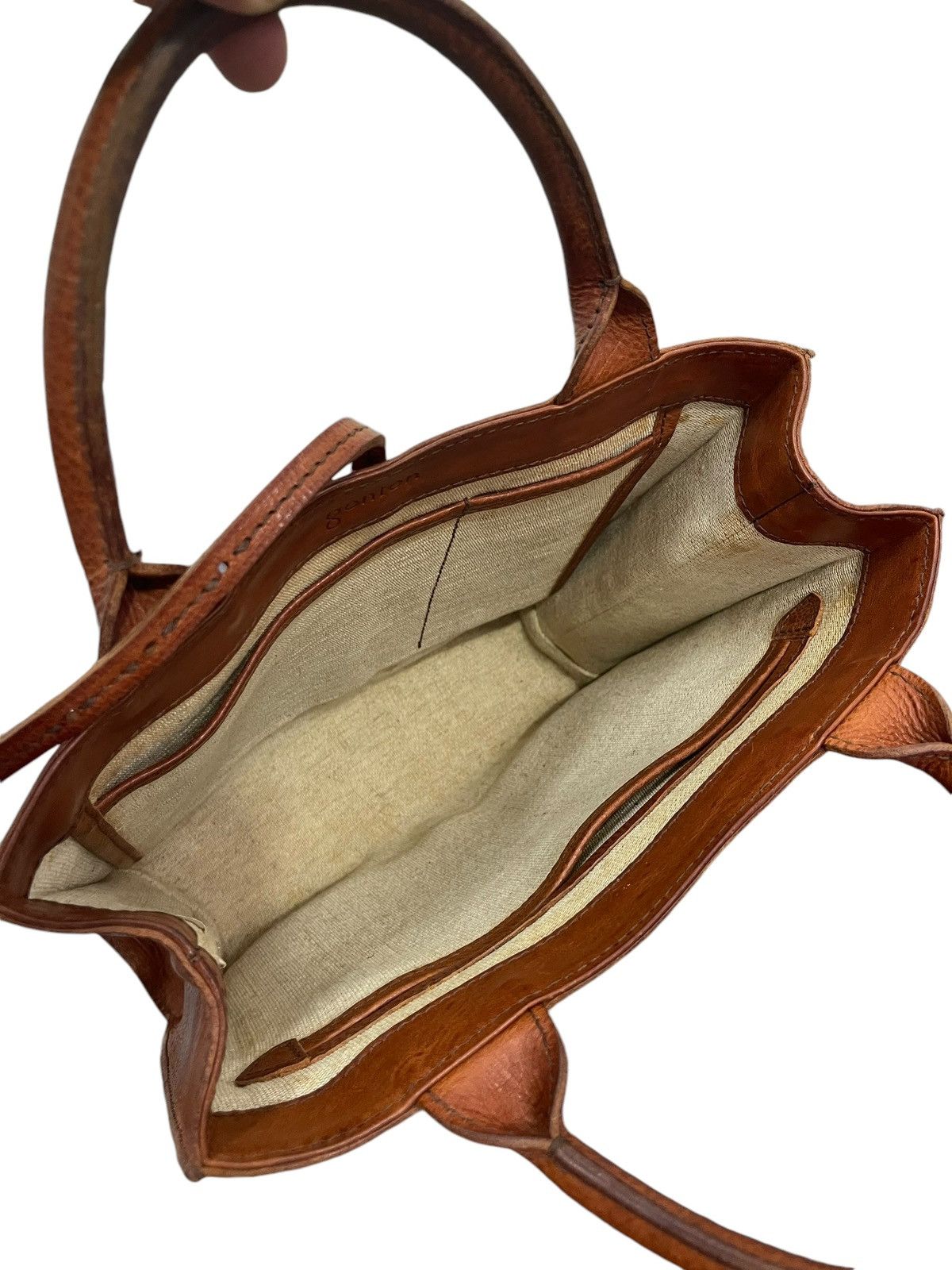 Genuine Leather Full Leather Thick Genten Japan Tote Bag 5🟩 Size ONE SIZE - 21 Thumbnail