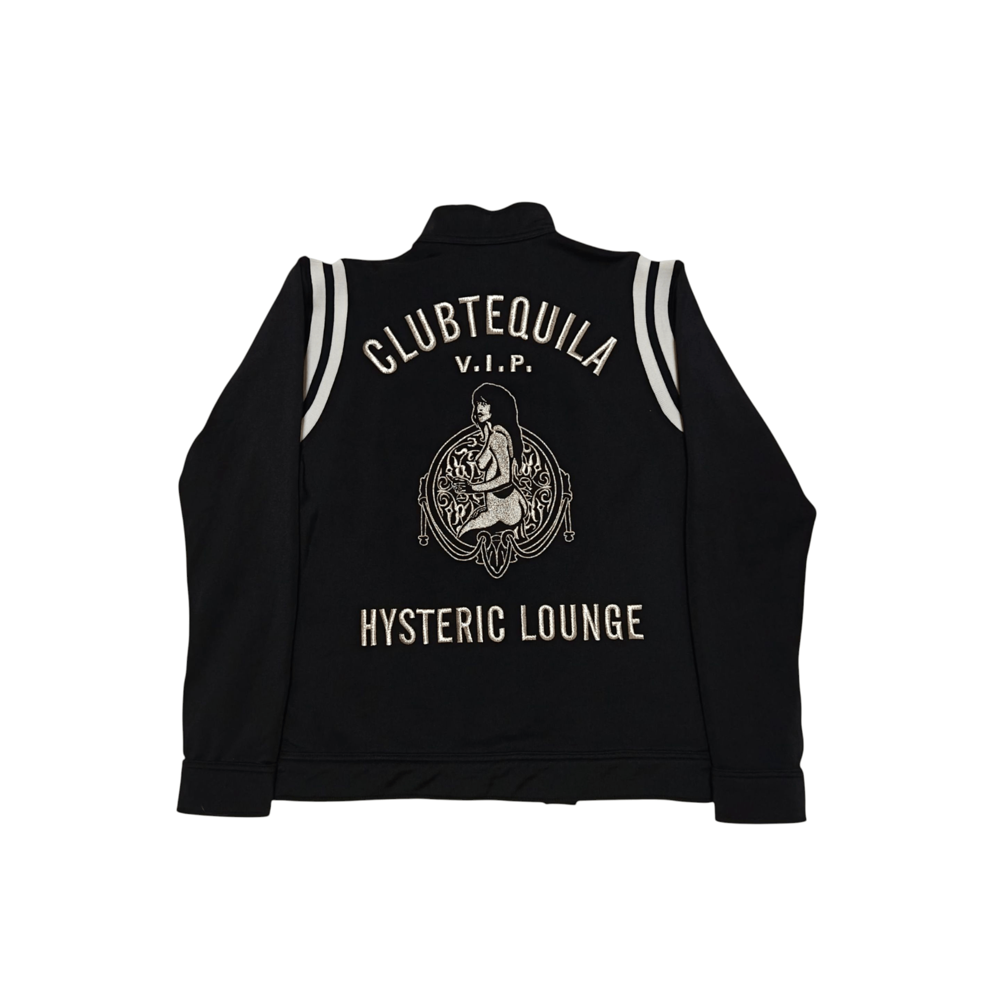 Hysteric Glamour Embroidered Zip-up Jersey Jacket