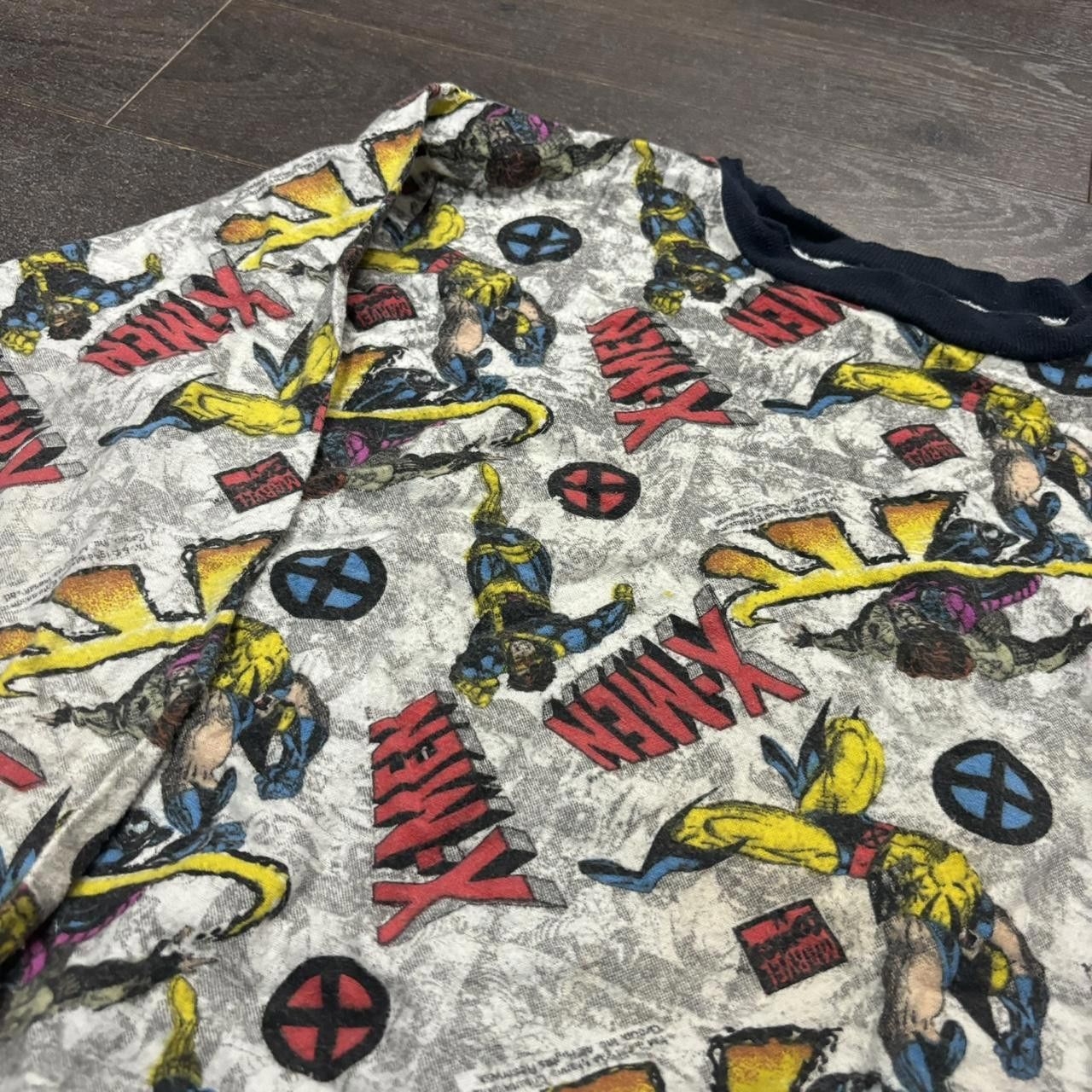 Marvel Comics Vintage X Men All Over Print Kids Sweatshirt 1994 XXSMALL Size US XS / EU 42 / 0 - 3 Thumbnail