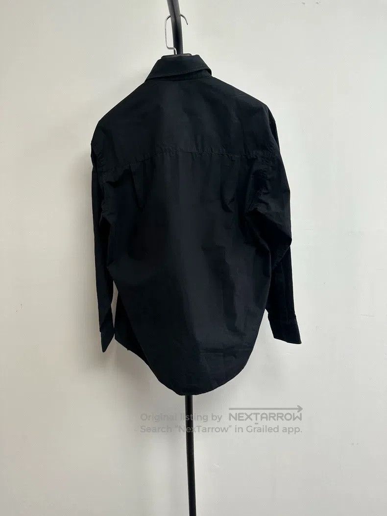 Balenciaga Balenciaga Black Tailored Long Sleeve Shirt Size XS / US 0-2 / IT 36-38 - 2 Thumbnail