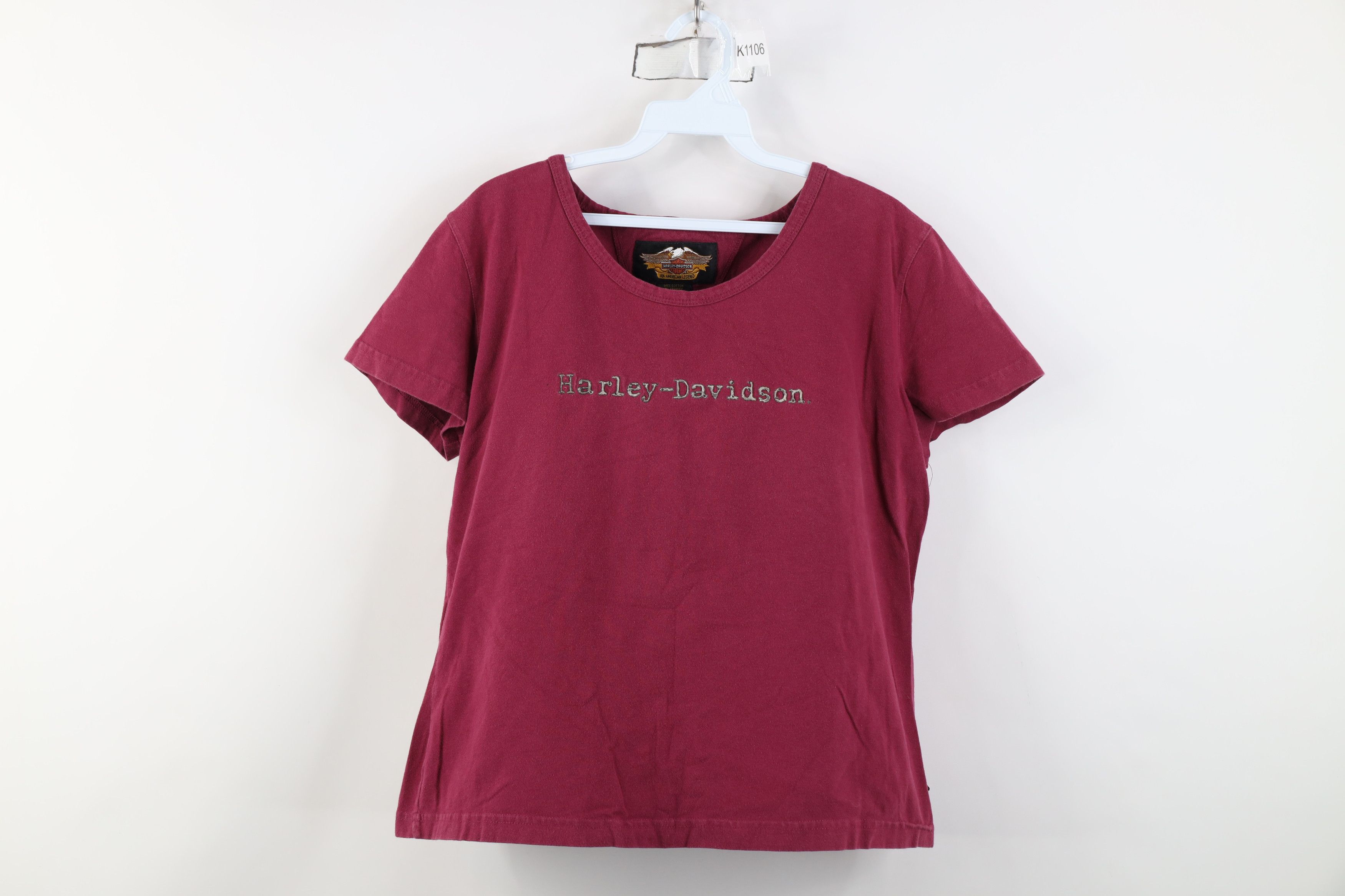 Harley Davidson Vintage 90s Harley Davidson Cropped Babydoll T-Shirt USA Size XL / US 12-14 / IT 48-50 - 1 Thumbnail