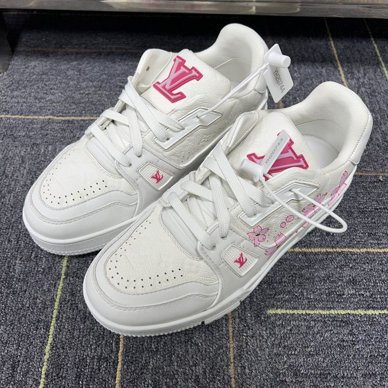 Louis Vuitton Takashi Murakami x Louis Vuitton Trainer Sneakers - Size US 5.5 / EU 38 - 1 Thumbnail