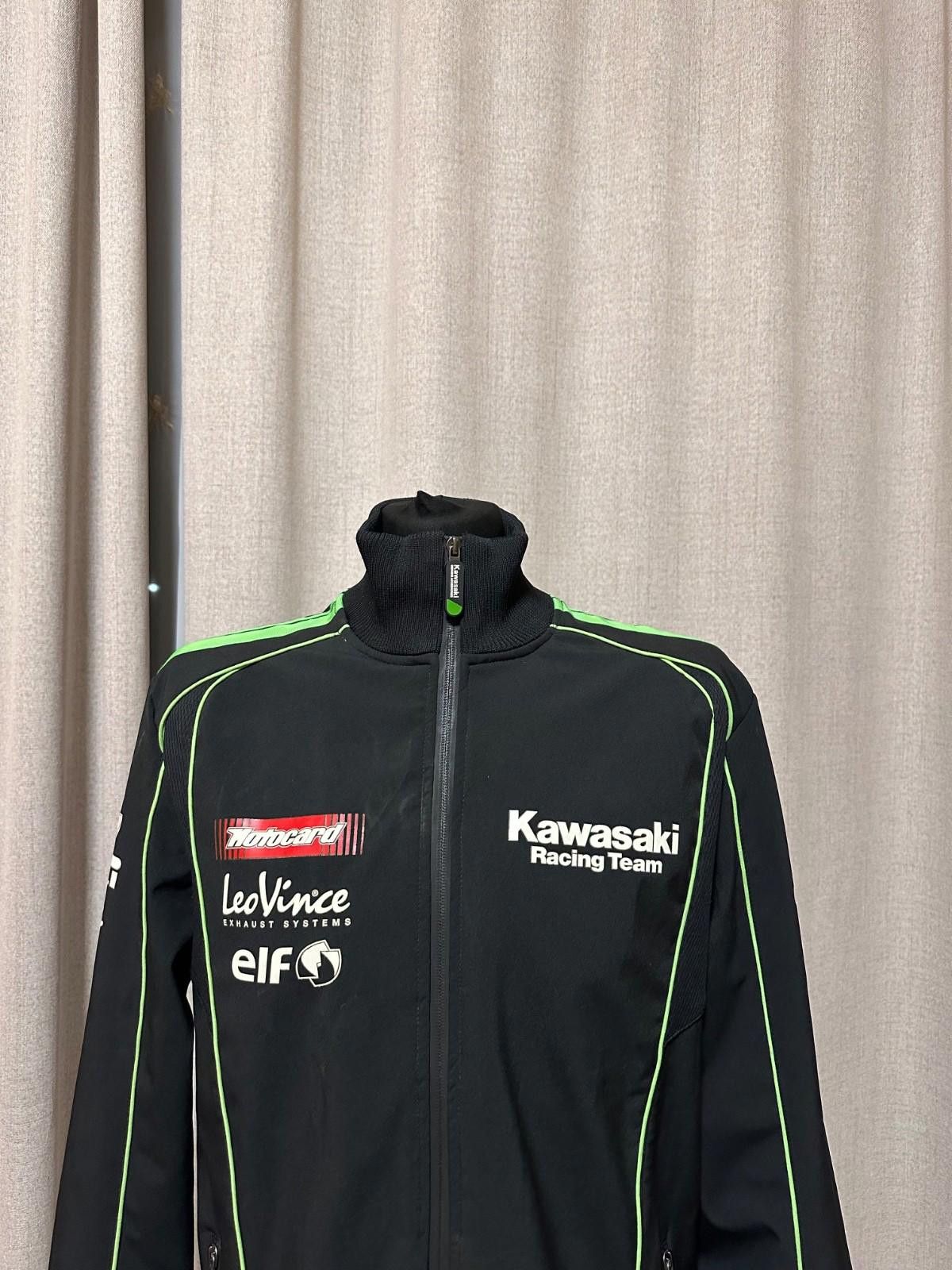 Other Softshell Kawasaki Racing Team Moto Jacket Sz L Size US L / EU 52-54 / 3 - 2 Thumbnail