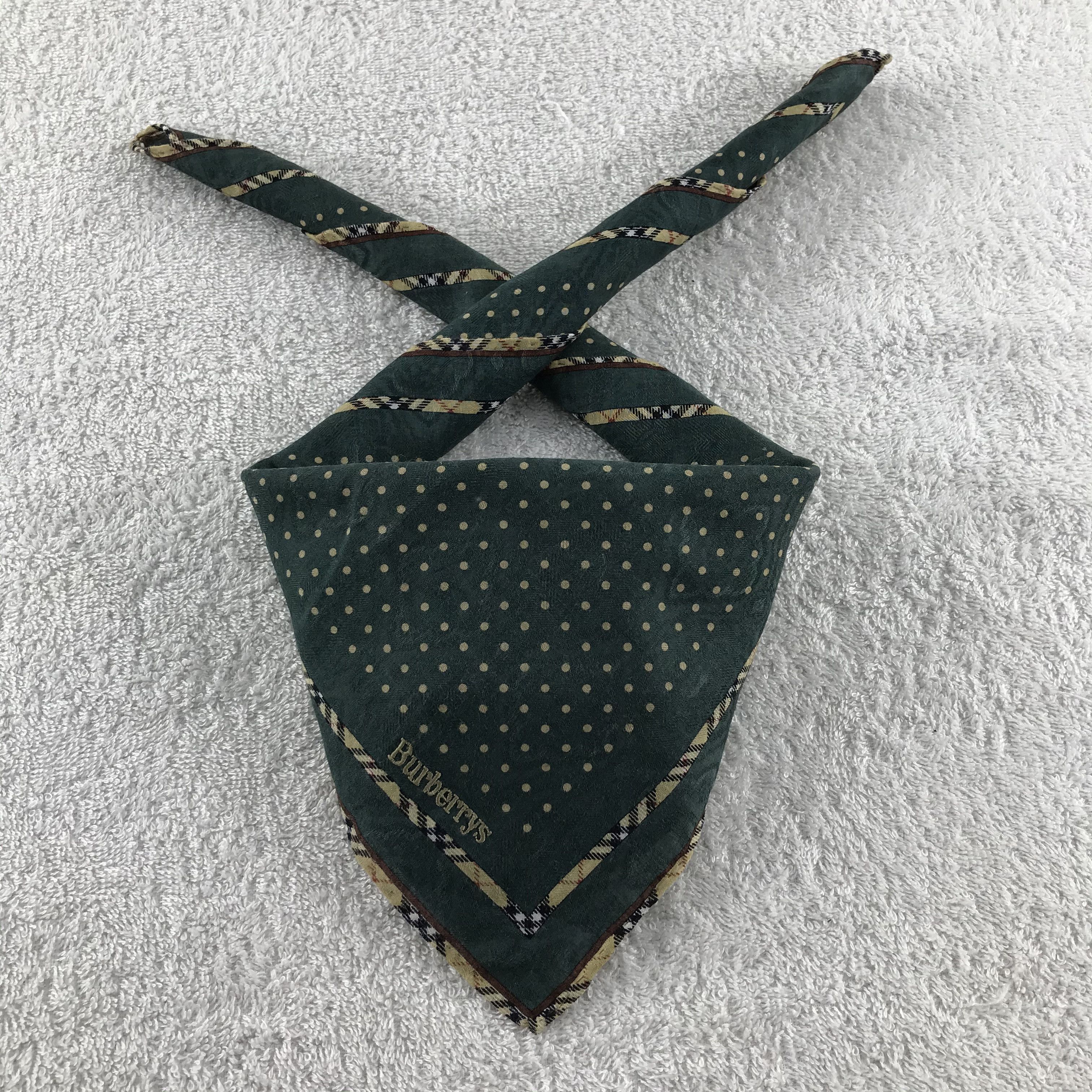 Burberry × Vintage Burberry Bandana/ Handkerchief / Neckerchief Size ONE SIZE - 1 Thumbnail