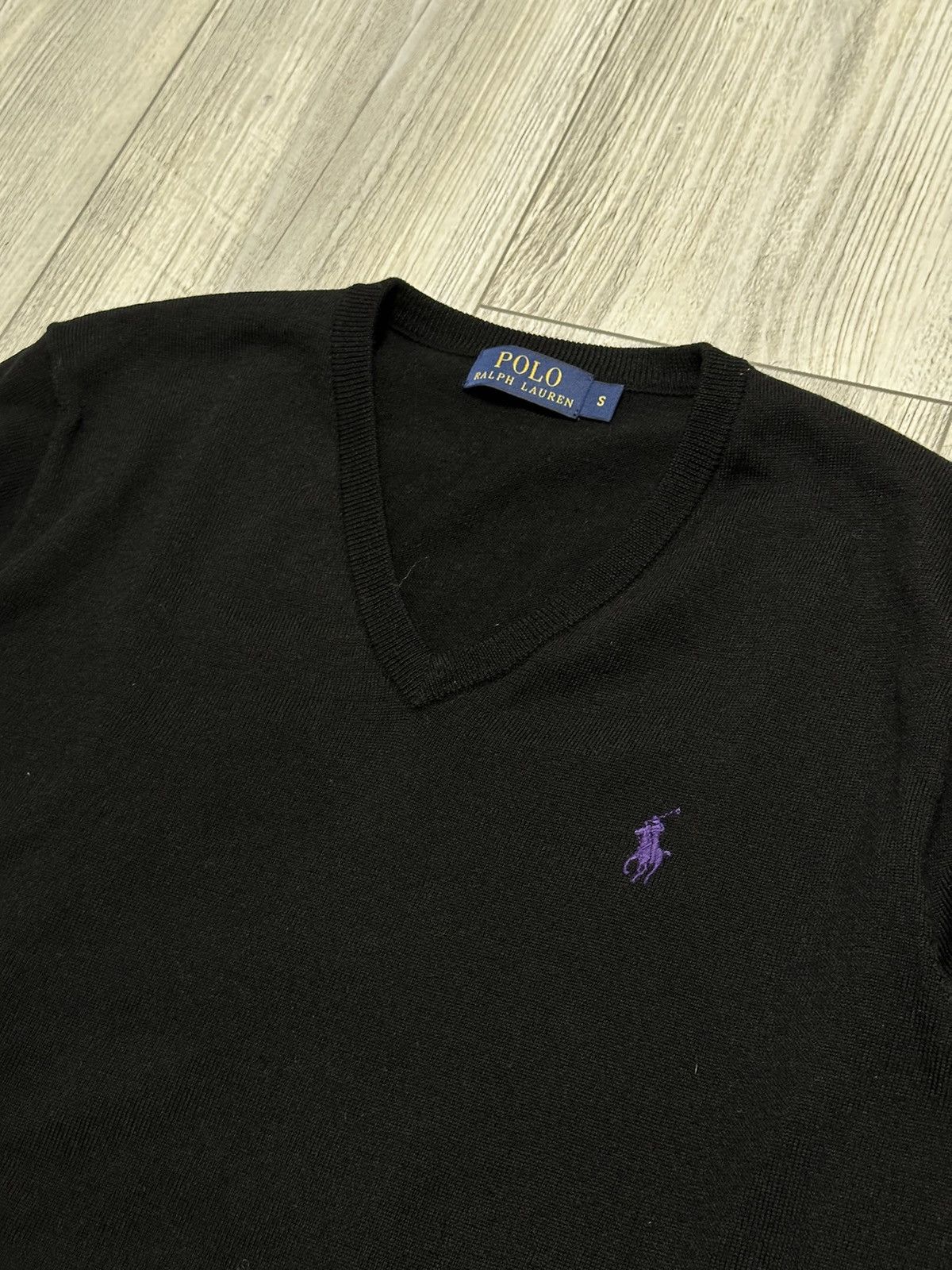 Polo Ralph Lauren 🔥 Polo Ralph Lauren Wool Merino Crewneck Sweater Pullover Size US S / EU 44-46 / 1 - 2 Thumbnail