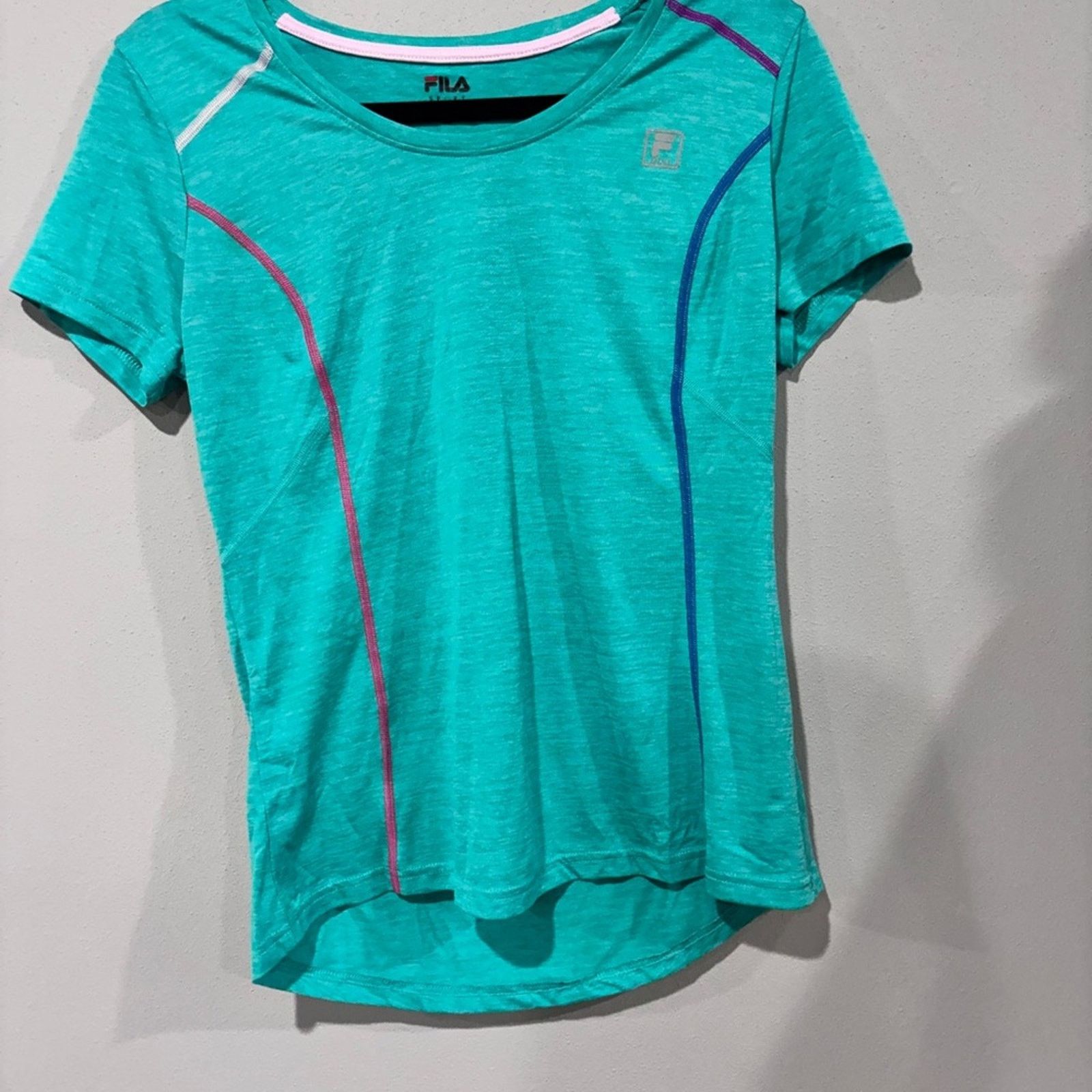 Fila Fila Women's Turquoise Short Sleeve Tee Size M / US 6-8 / IT 42-44 - 1 Thumbnail