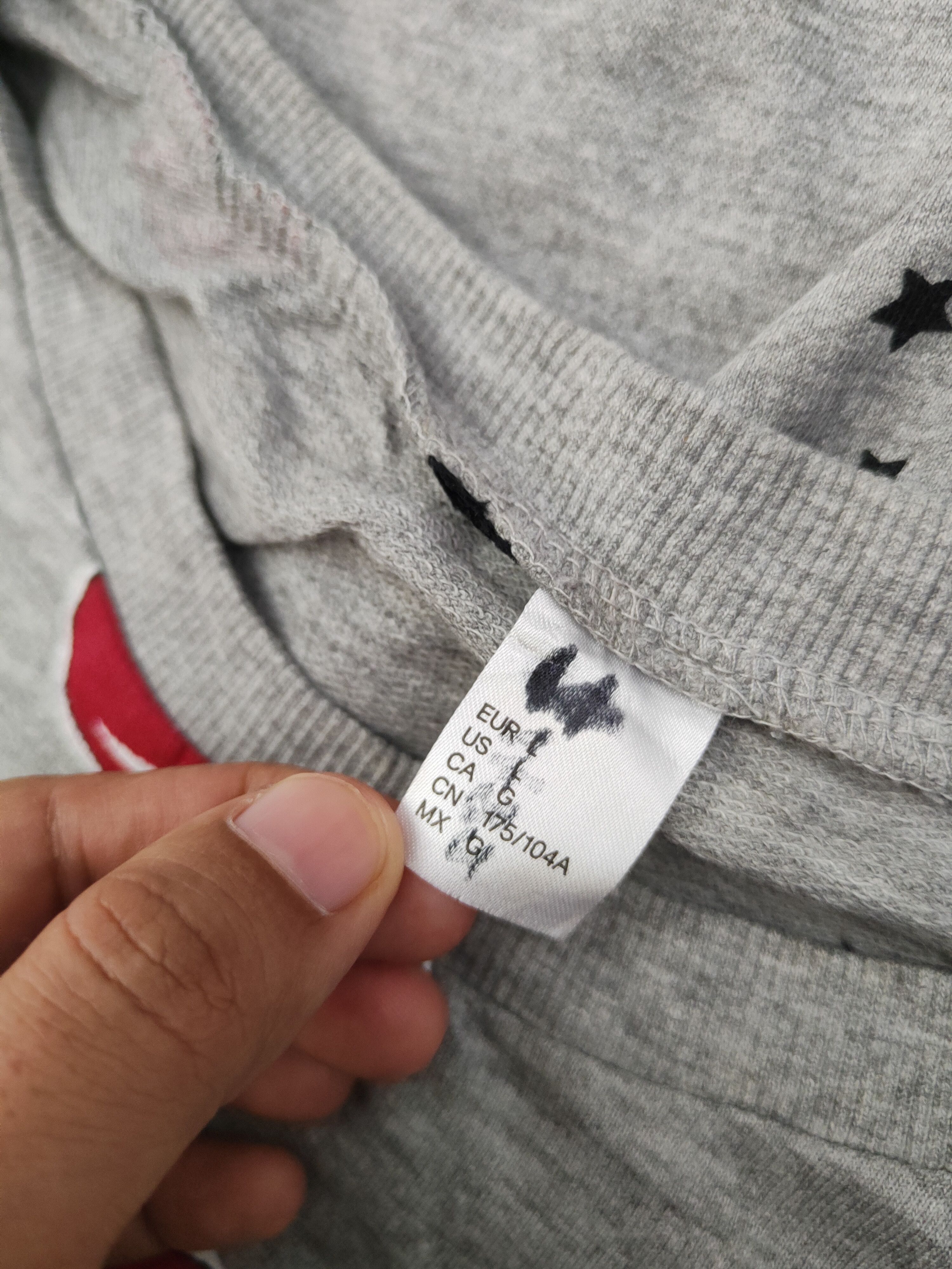 Japanese Brand DL Girl Crew Gray Sweatshirts #2482 Size L / US 10 / IT 46 - 12 Thumbnail