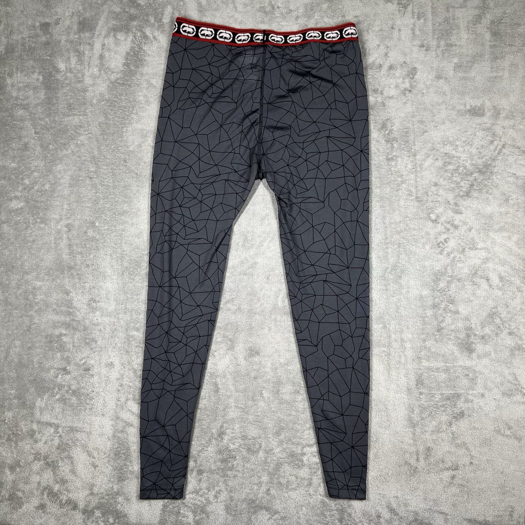 Ecko Unltd. ECKO Function Base Layer Pants Gray Men's Size Small Leggings Compression Activewear Gym & Training Mens Size US 29 - 5 Thumbnail