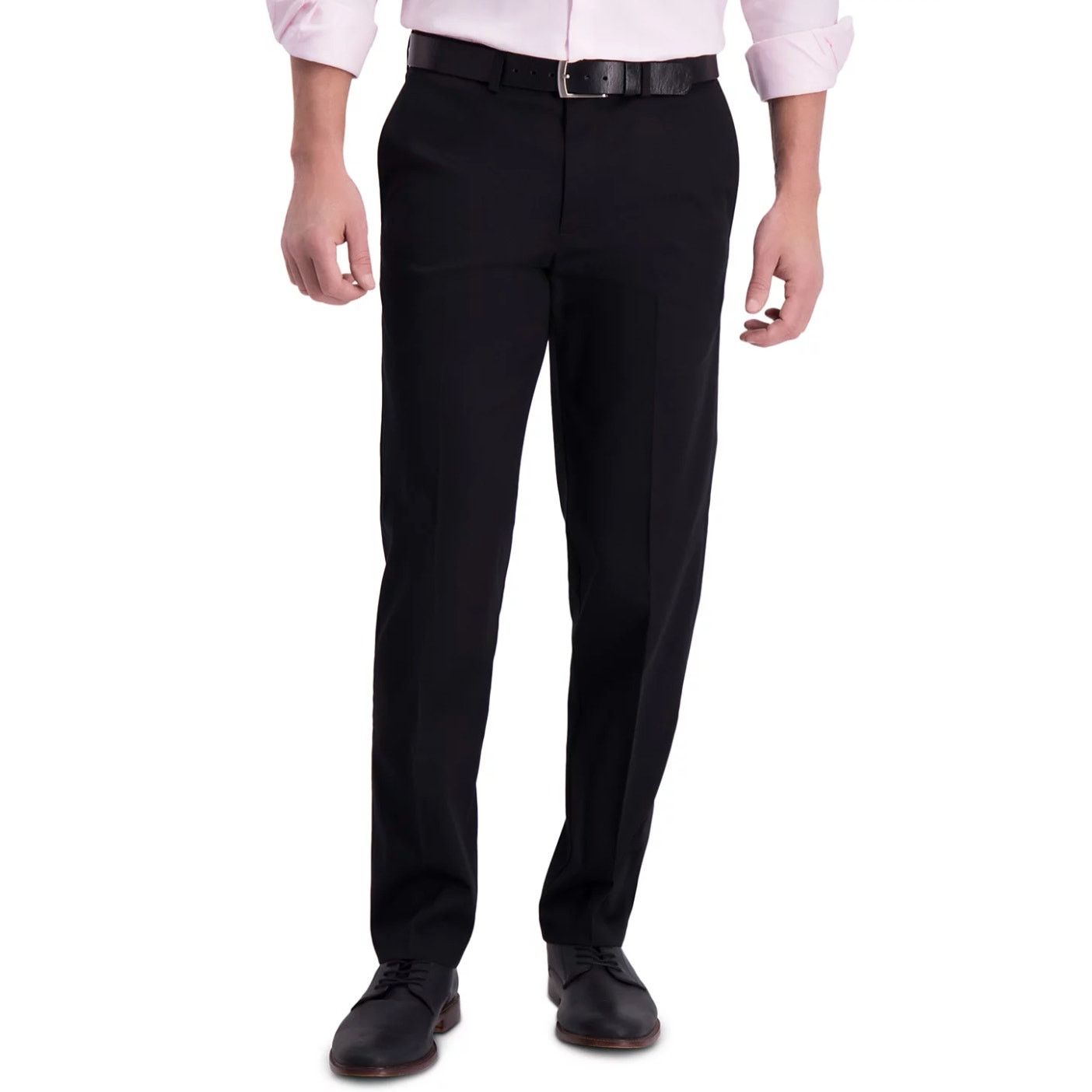 Haggar Haggar Mens Iron Free Premium Straight-Fit Flat-Front Pants Size US 34 / EU 50 - 1 Thumbnail