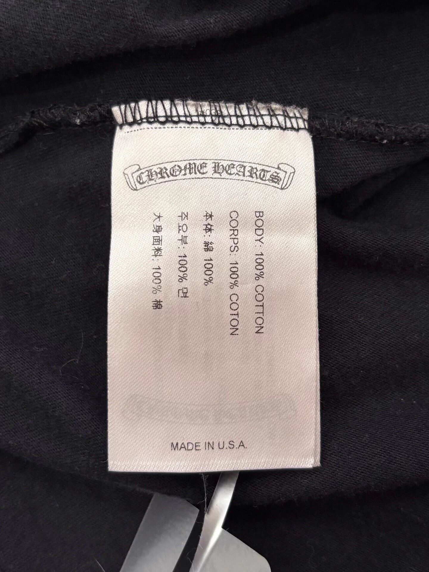 Chrome Hearts Chrome Hearts Aoyama Pink Cross Sanskrit Black L Size US L / EU 52-54 / 3 - 6 Thumbnail