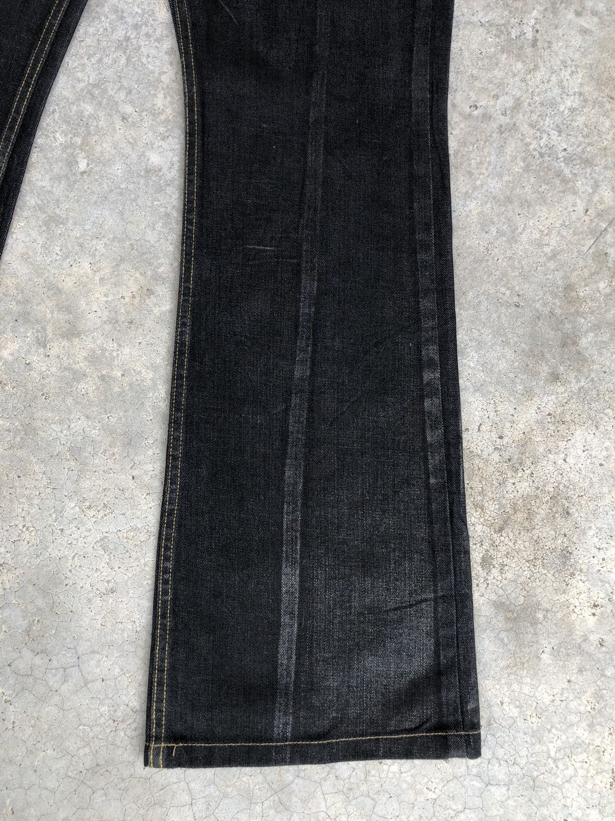 Japanese Brand Japanese Jupiter Juno Flared Jeans Distressed Size US 32 / EU 48 - 7 Thumbnail