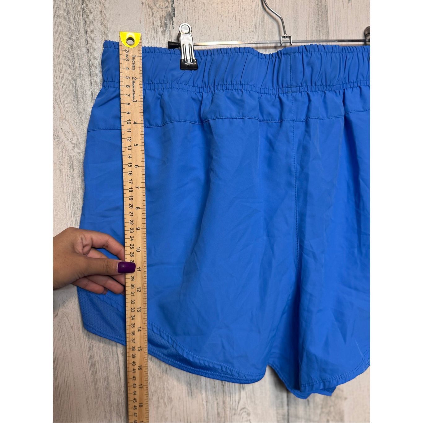 Athletic Works Athletic Works Blue Running Shorts Women’s XXL (20) — Lined Lightweight Activewear Size 34" / US 12 / IT 48 - 8 Thumbnail