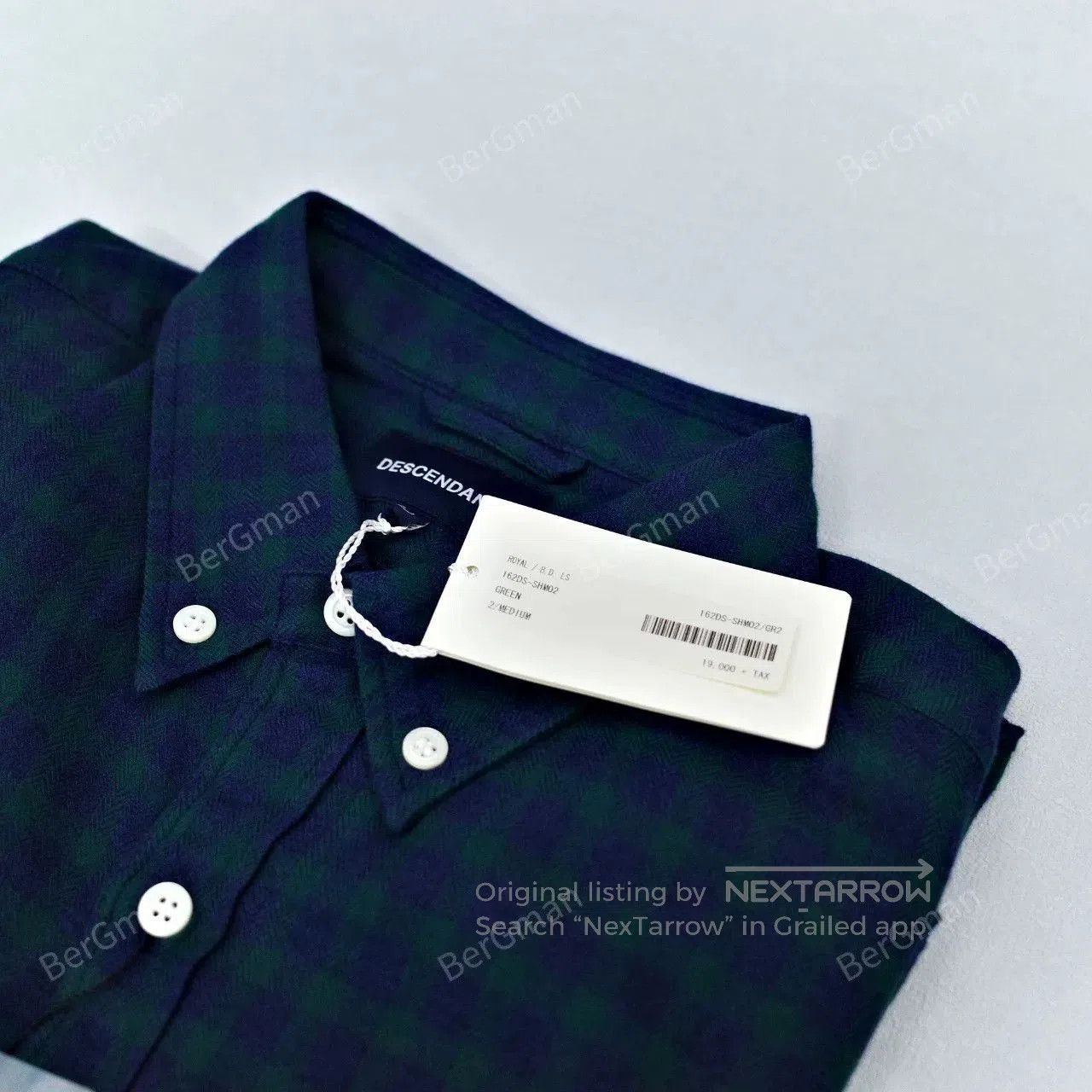 Descendant Descendant 16SS Royal B.D. LS Check. Size US L / EU 52-54 / 3 - 7 Thumbnail