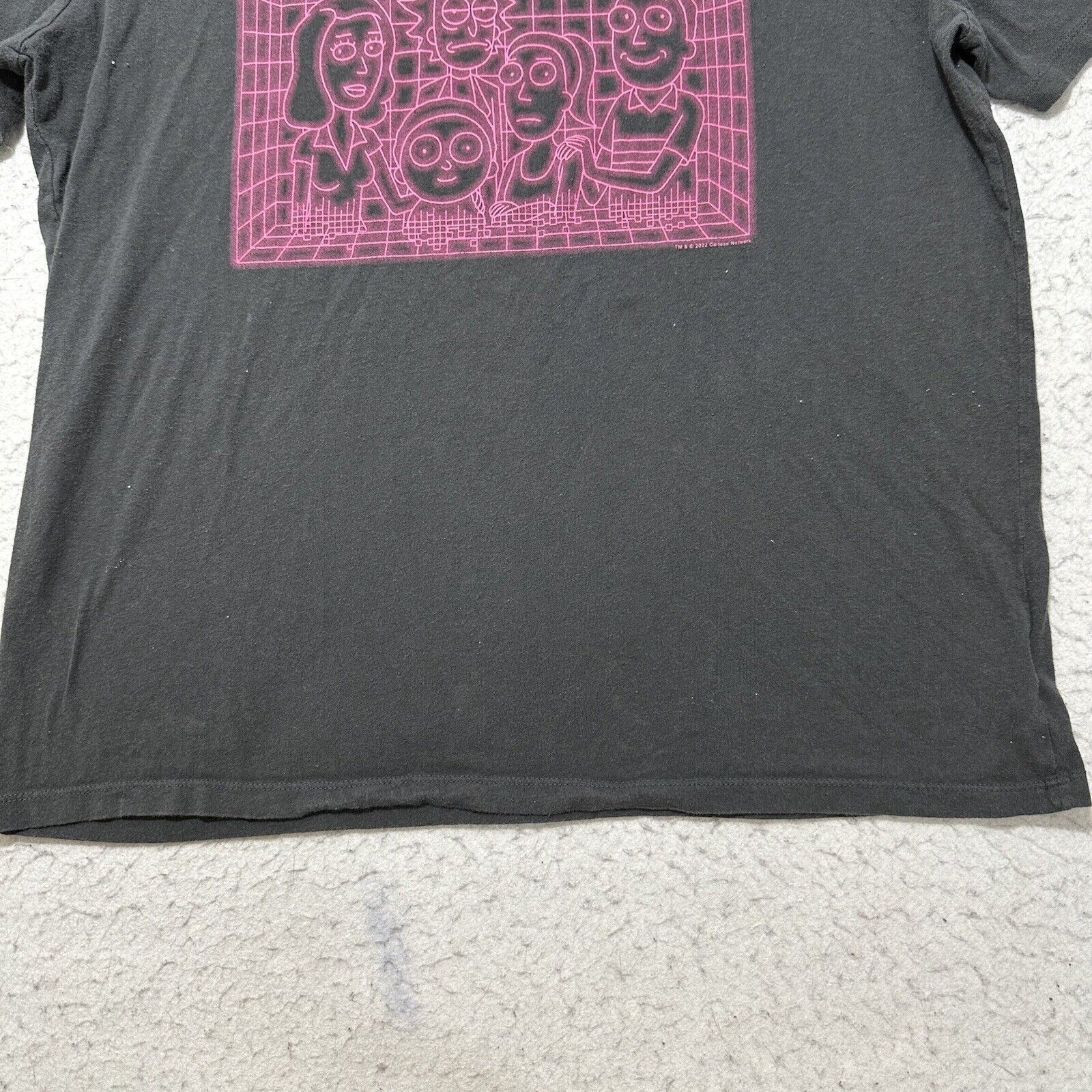 Old Navy Old Navy Rick And Morty XL Black Crewneck Graphic T Shirt Size US XL / EU 56 / 4 - 7 Thumbnail