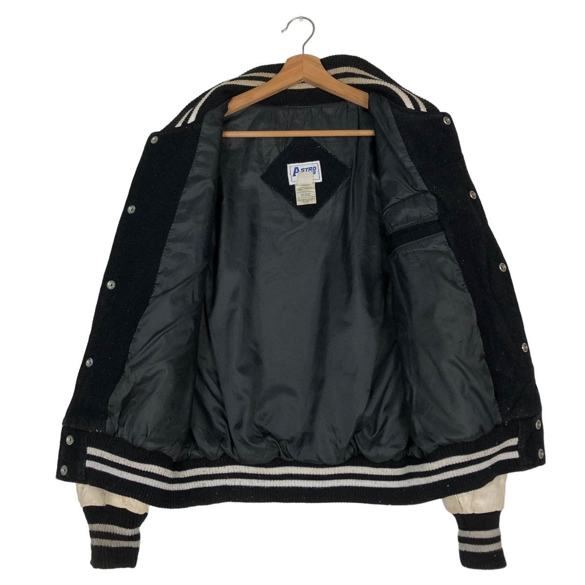 Japanese Brand 🔥VINTAGE VARSITY LEATHER JACKET ASTRO SPORTSWEAR USA Size US M / EU 48-50 / 2 - 13 Thumbnail