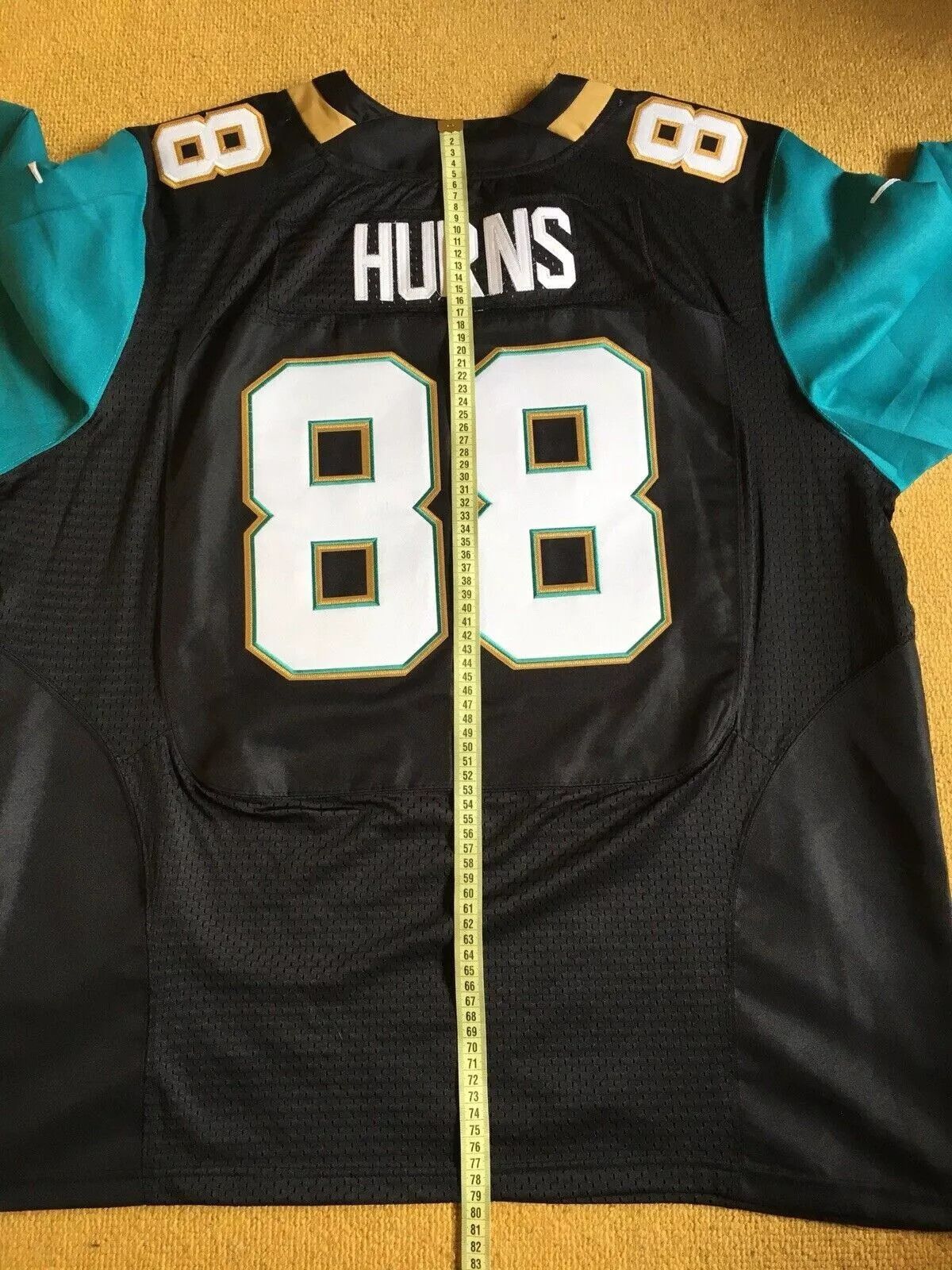 Nike NFL JAGUARS JACKSONVILLE JAGS HURNS NIKE FOOTBALL JERSEY Size US XL / EU 56 / 4 - 10 Thumbnail