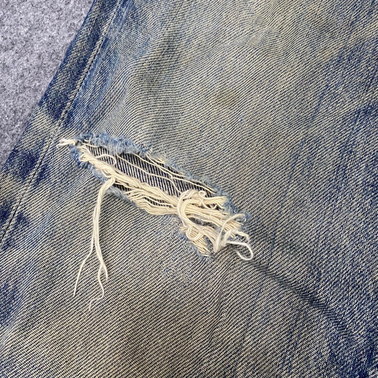 If Six Was Nine 💥Best Offer💥Vintage 90s Lee Riders Distressed Denim Size US 32 / EU 48 - 10 Thumbnail