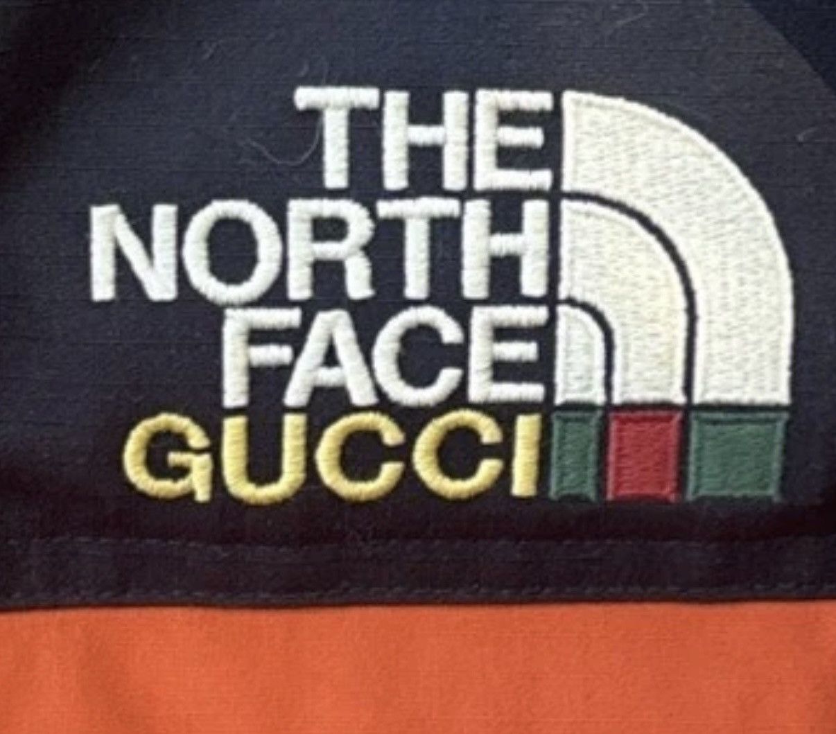 Gucci × The North Face Rare The North Face Gucci Orange Jacket Size US XL / EU 56 / 4 - 3 Thumbnail