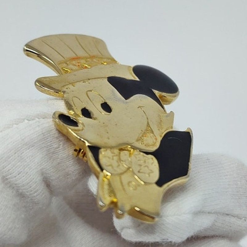Disney Rare Vintage Disney Mickey Mouse Star Hat Brooch Size ONE SIZE - 4 Thumbnail