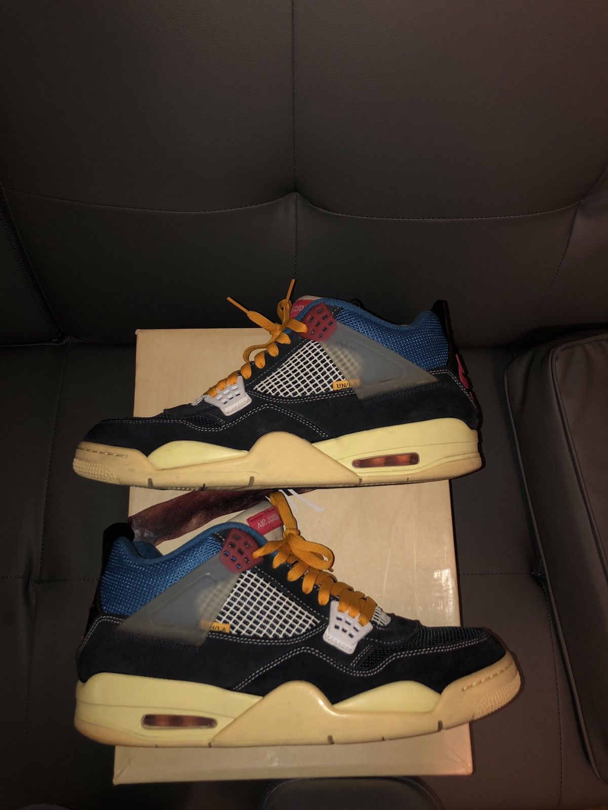 Jordan Brand × Union LA Jordan 4 Union Off Noir Size US 13 / EU 46 - 5 Thumbnail