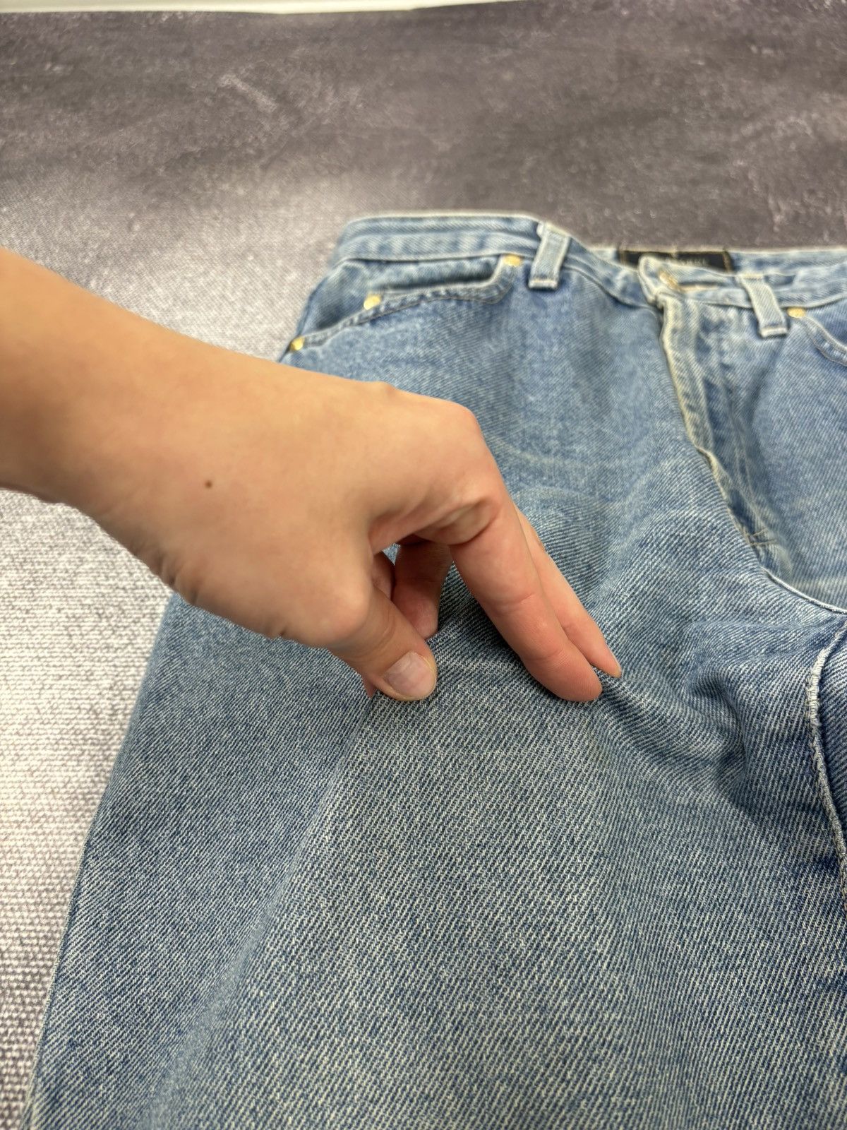 Trussardi Vintage Trussardi Women’s Straight Fit Italian Denim Jeans Size 31" - 12 Thumbnail