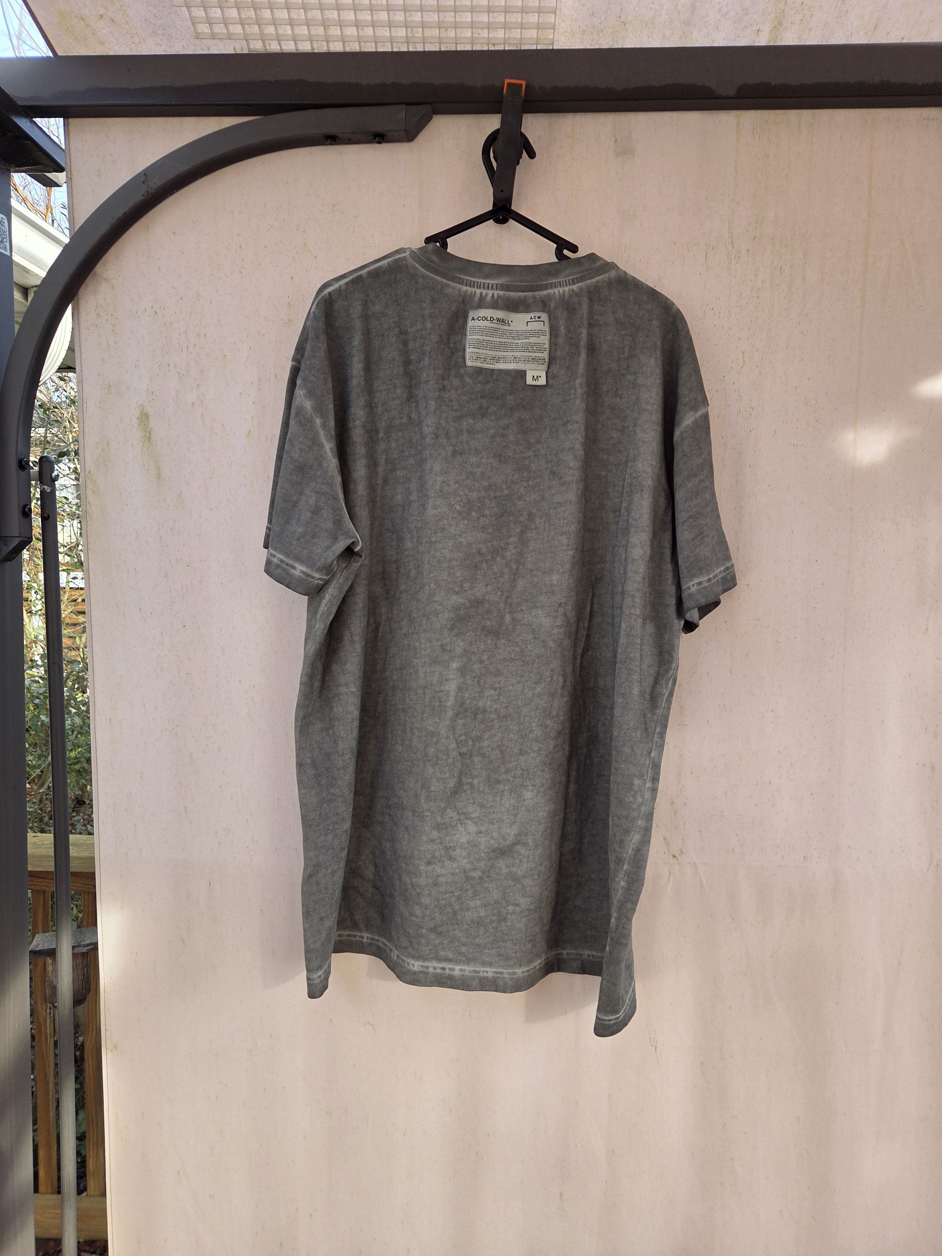 A-COLD-WALL* ACW gray t-shirt Size US M / EU 48-50 / 2 - 2 Thumbnail