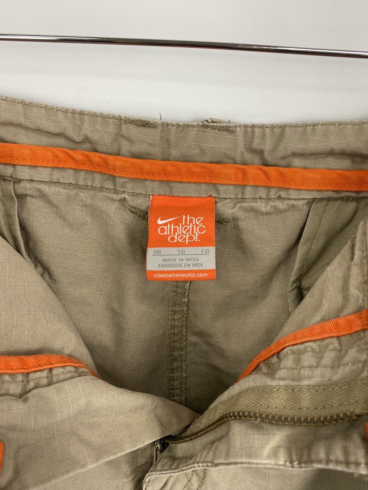 Nike 🇺🇸 Vintage 90s Nike Military Multi Pocket Cargo Shorts Size US 36 / EU 52 - 5 Thumbnail