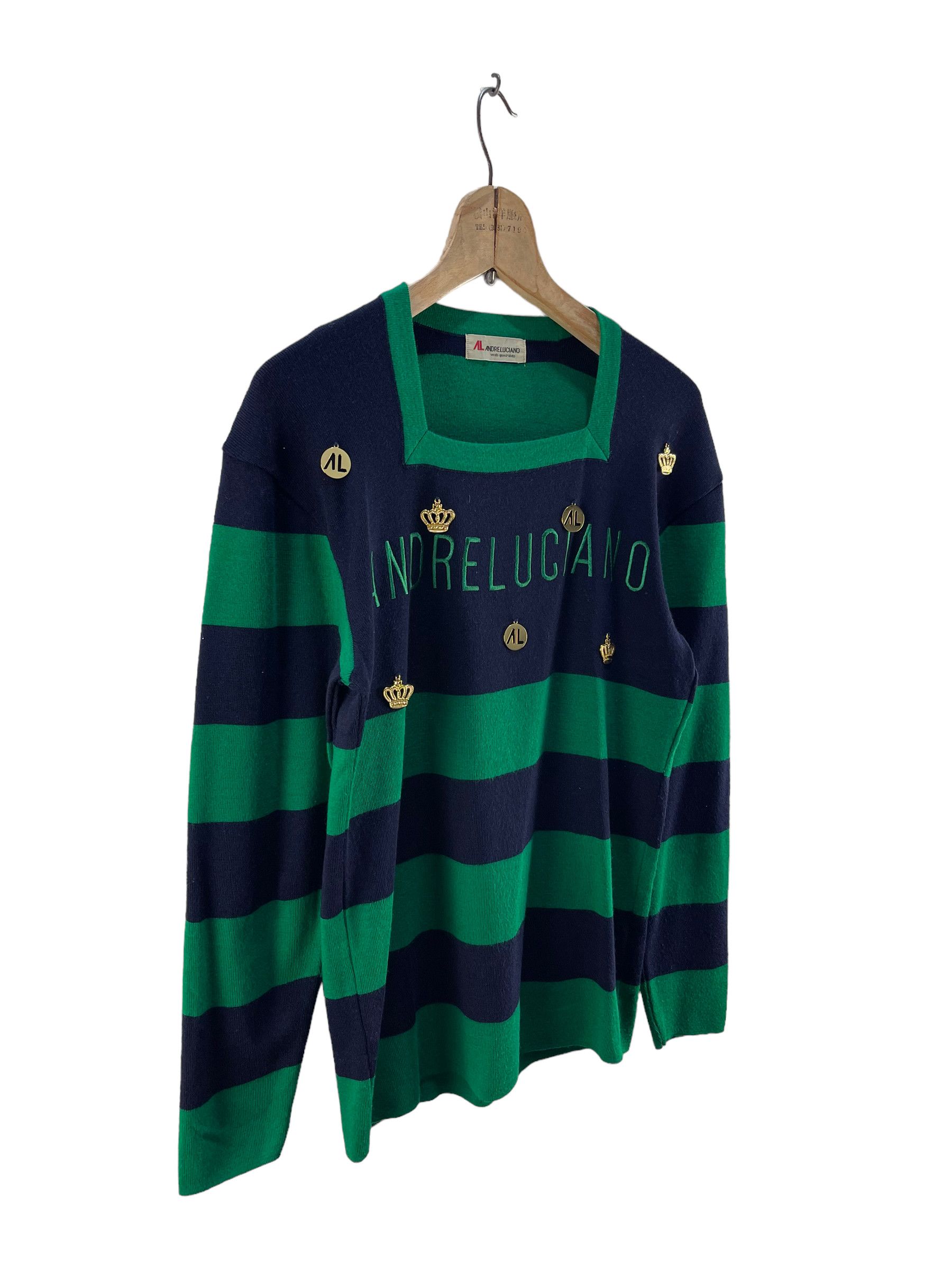 Andreluciano ANDRELUCIANO STRIPED SWEATHIRT Size US S / EU 44-46 / 1 - 3 Thumbnail