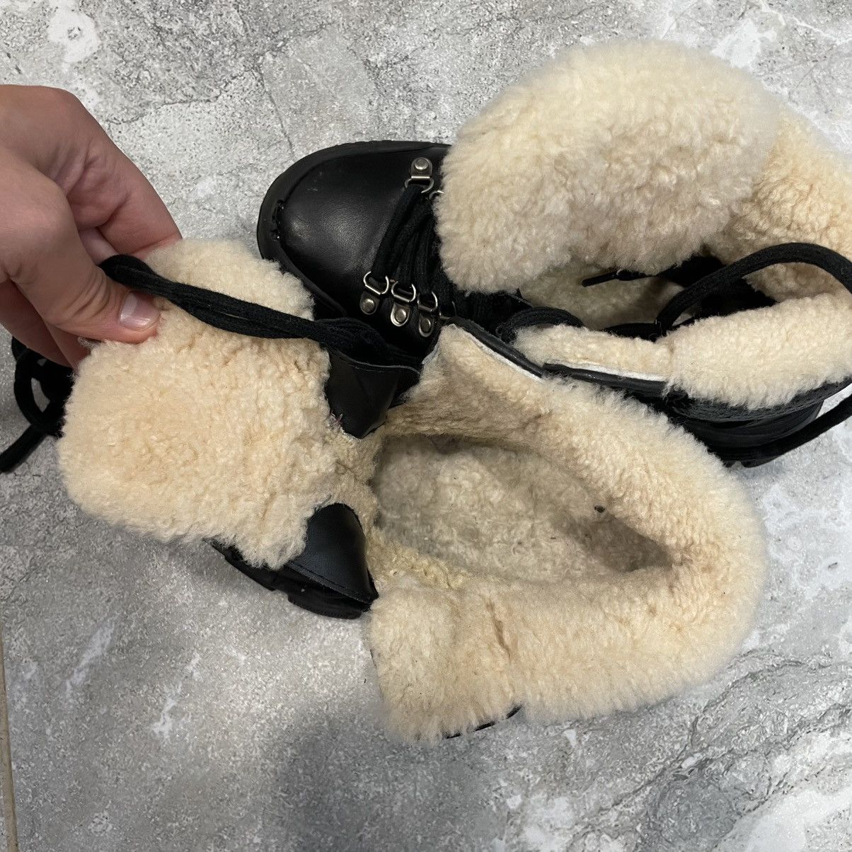 If Six Was Nine × Le Grande Bleu (L.G.B.) Gucci Flashtrek Sneaker shoes leather canvas fur faux boots Size US 5 / IT 35 - 12 Thumbnail