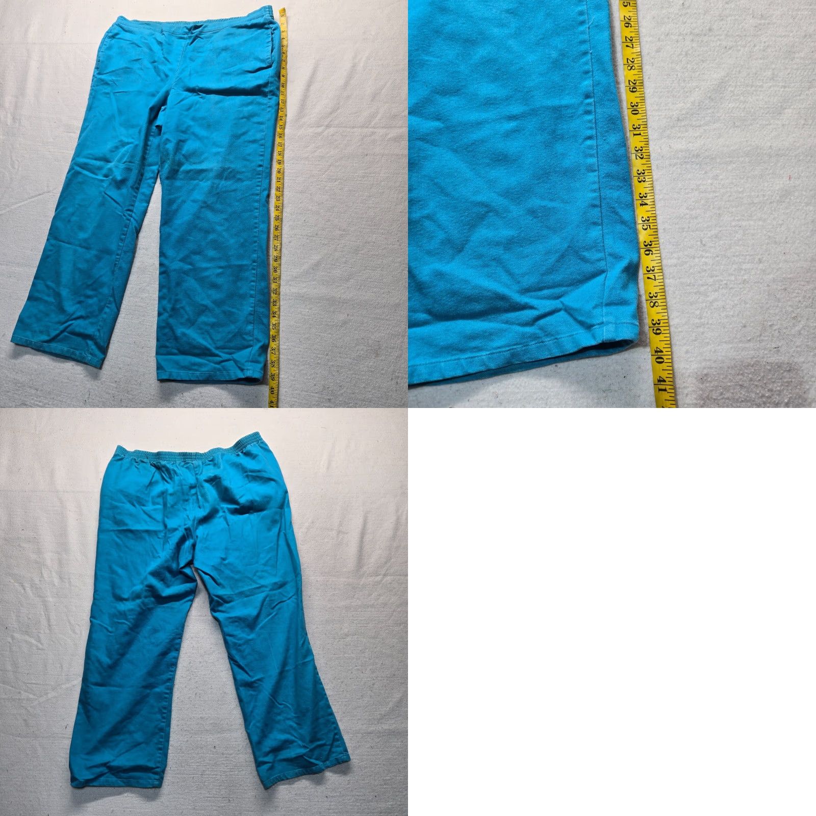 Vintage Alfred Dunner Solid Blue Flat Front Pants Pockets Women Size 16 Dress Pants pants Women 16 Blue Flat Front Pockets Alfred Dunner Size 38" / US 16 / IT 52 - 8 Thumbnail
