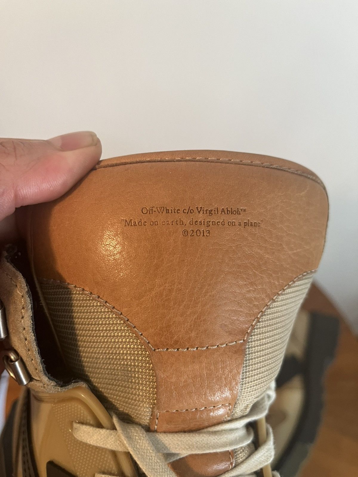 Off-White Off white by Virgil Abloh boots Size US 12 / EU 45 - 7 Thumbnail