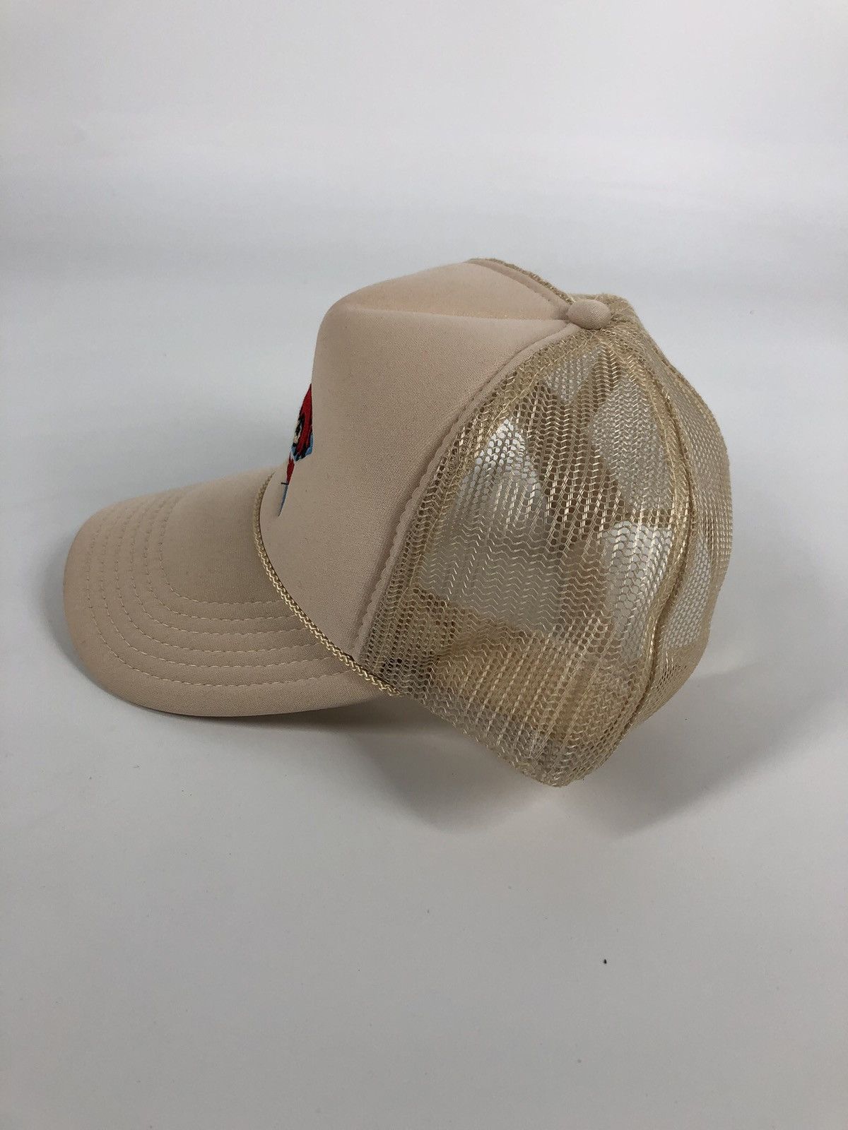 Other Last Call Anime Star Beige Trucker Hat Size ONE SIZE - 2 Thumbnail