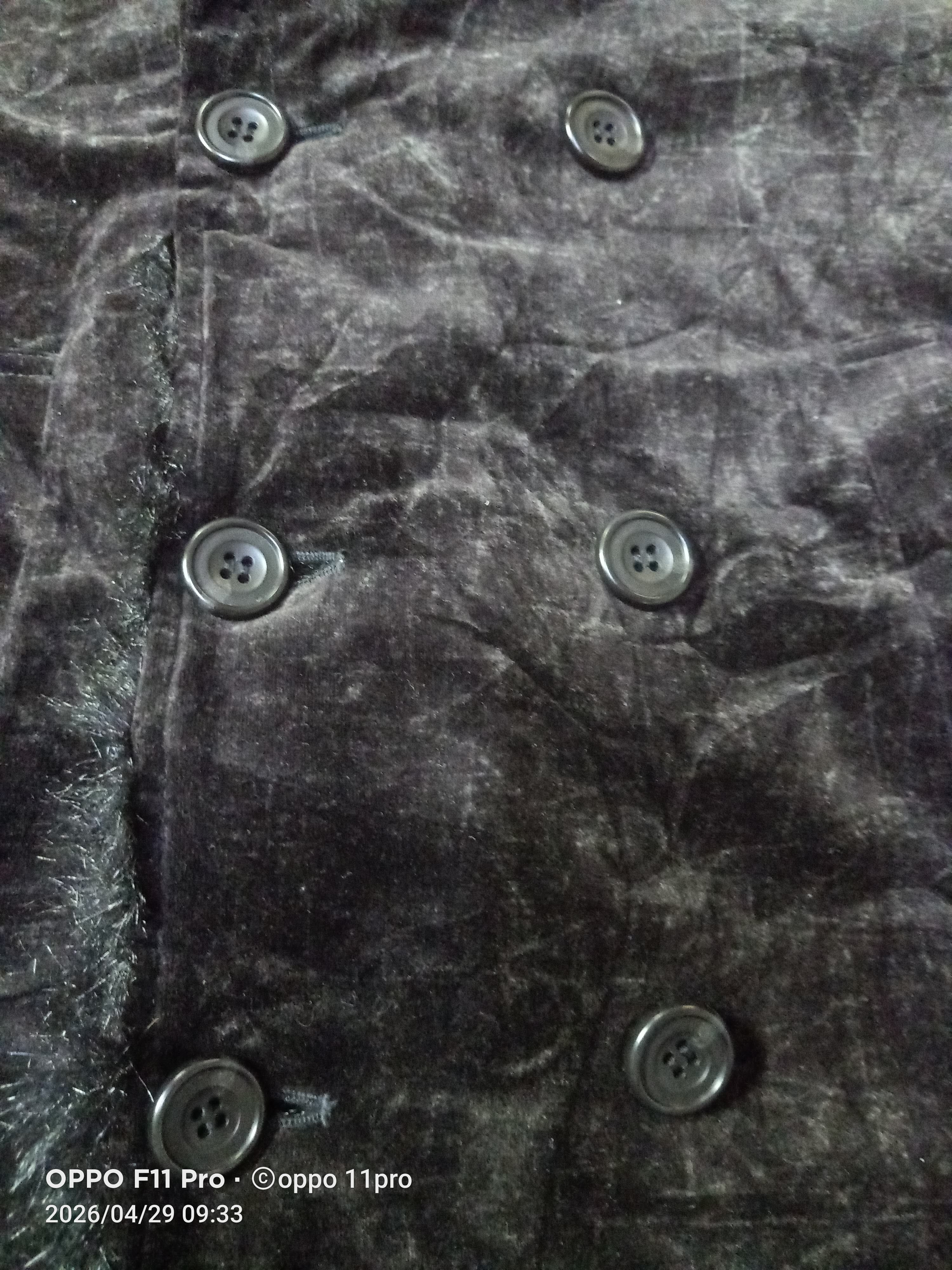Tornado Mart 💥Tornado Mart Double Collar Long Coat Jacket Men 💥 Size US L / EU 52-54 / 3 - 6 Thumbnail