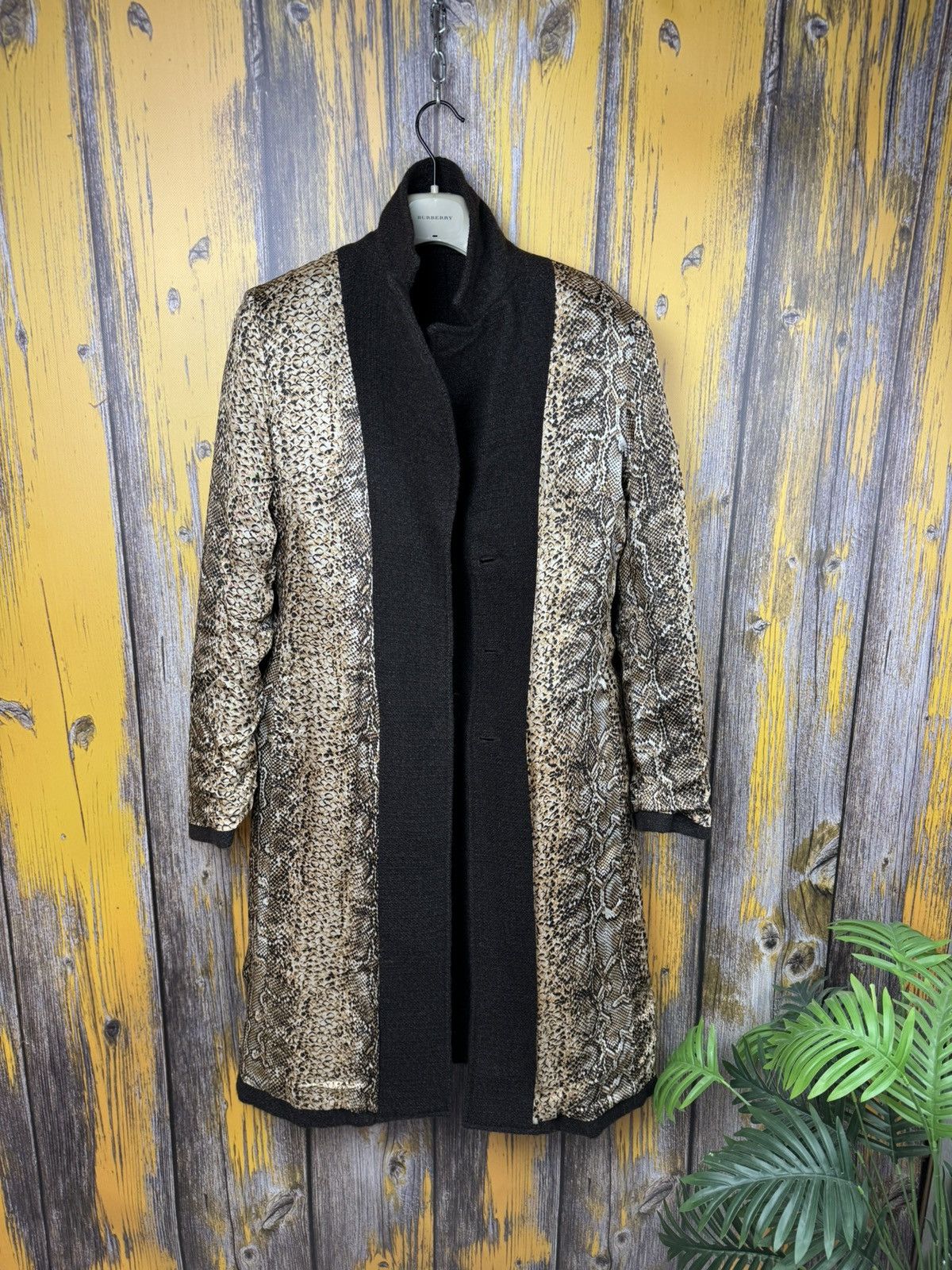 Dolce & Gabbana Archive Dolce & Gabbana Long Alpaca Wool Coat Made in Italy Size L / US 10 / IT 46 - 16 Thumbnail