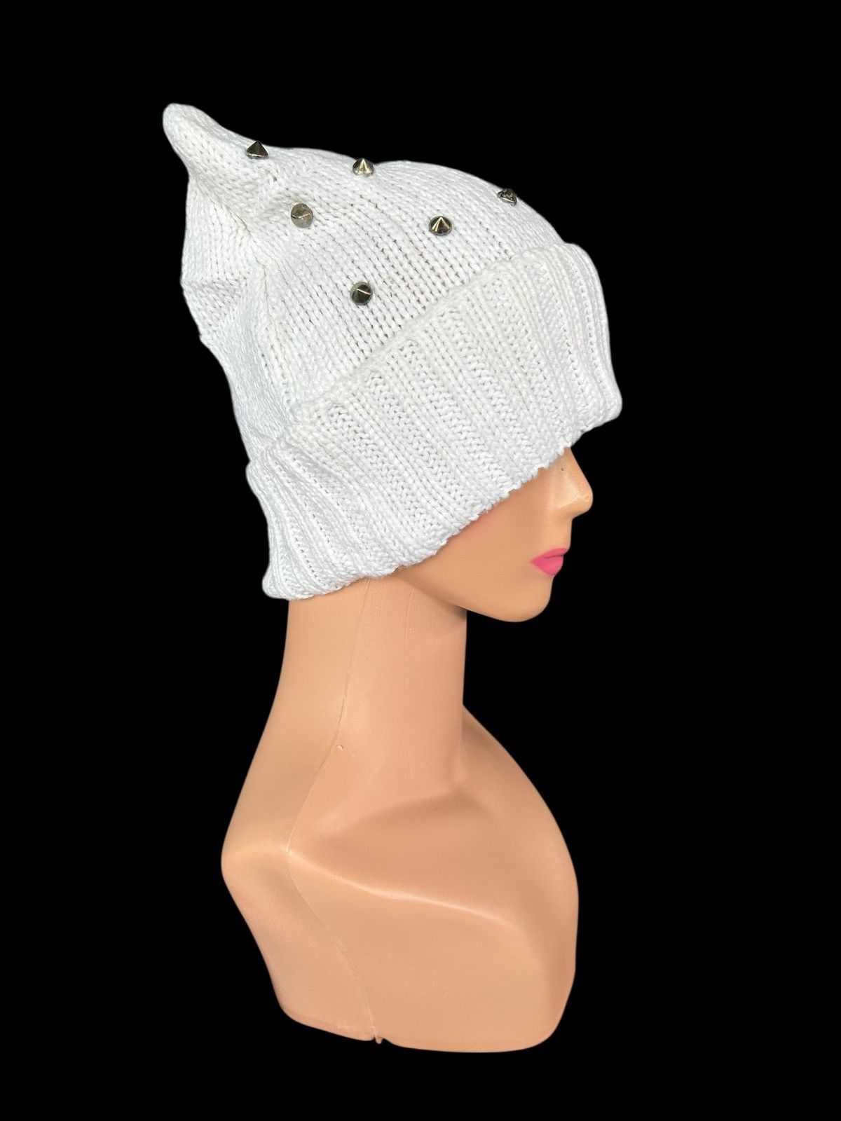 14th Addiction × Japanese Brand Japanese Punk Bondage Horn Devil Knitt Beanie Hats Size ONE SIZE - 5 Thumbnail