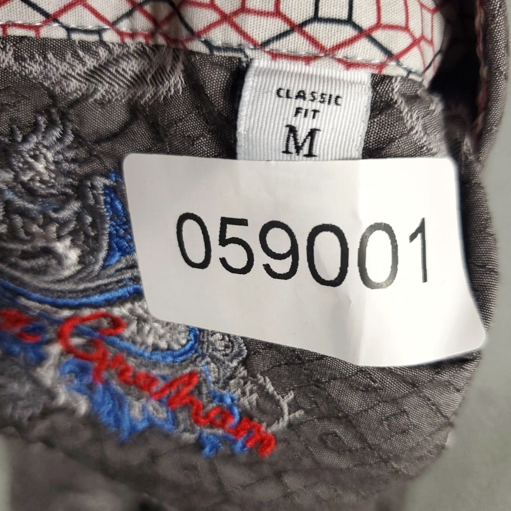 Robert Graham VINTAGE Robert Graham Shirt Men Medium Long Sleeve Button-Up Cotton Paisley Fall Winter Modern Size US M / EU 48-50 / 2 - 8 Thumbnail