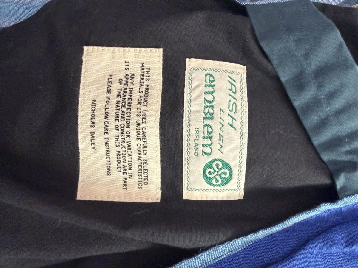 Nicholas Daley Nicholas Daley - Striped Linen Vest Size US M / EU 48-50 / 2 - 3 Thumbnail