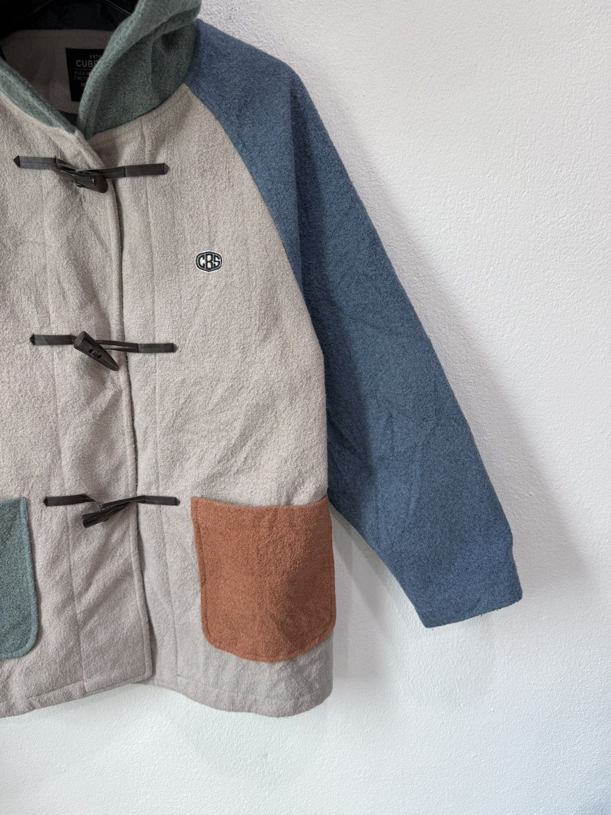 Blue Blue Japan JAPAN BRAND CUBE SUGAR MULTI COLOR JACKET WITH HOODIES Size US M / EU 48-50 / 2 - 4 Thumbnail