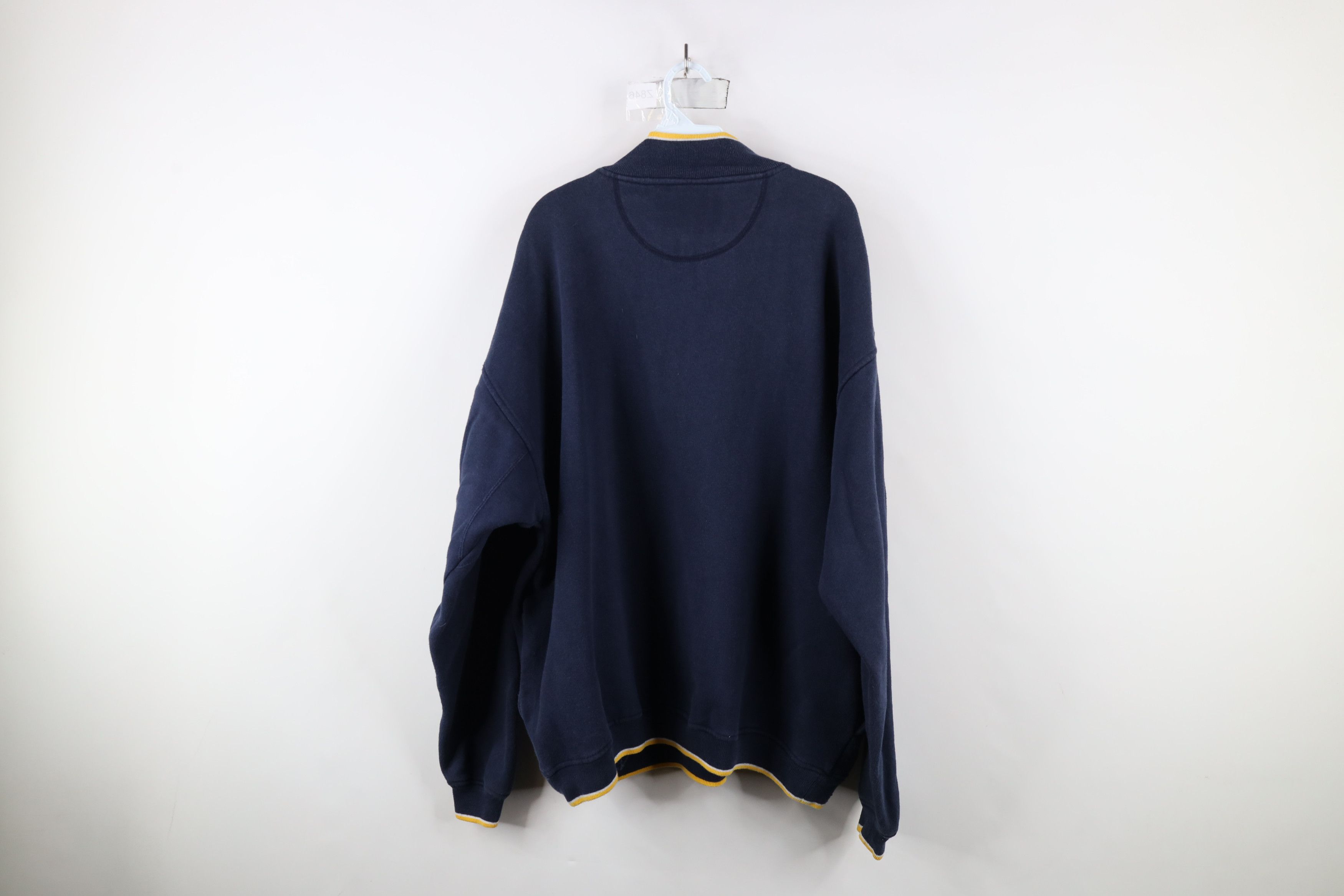 Vintage Vintage 90s University of Michigan Pullover Sweatshirt Size US XL / EU 56 / 4 - 10 Thumbnail