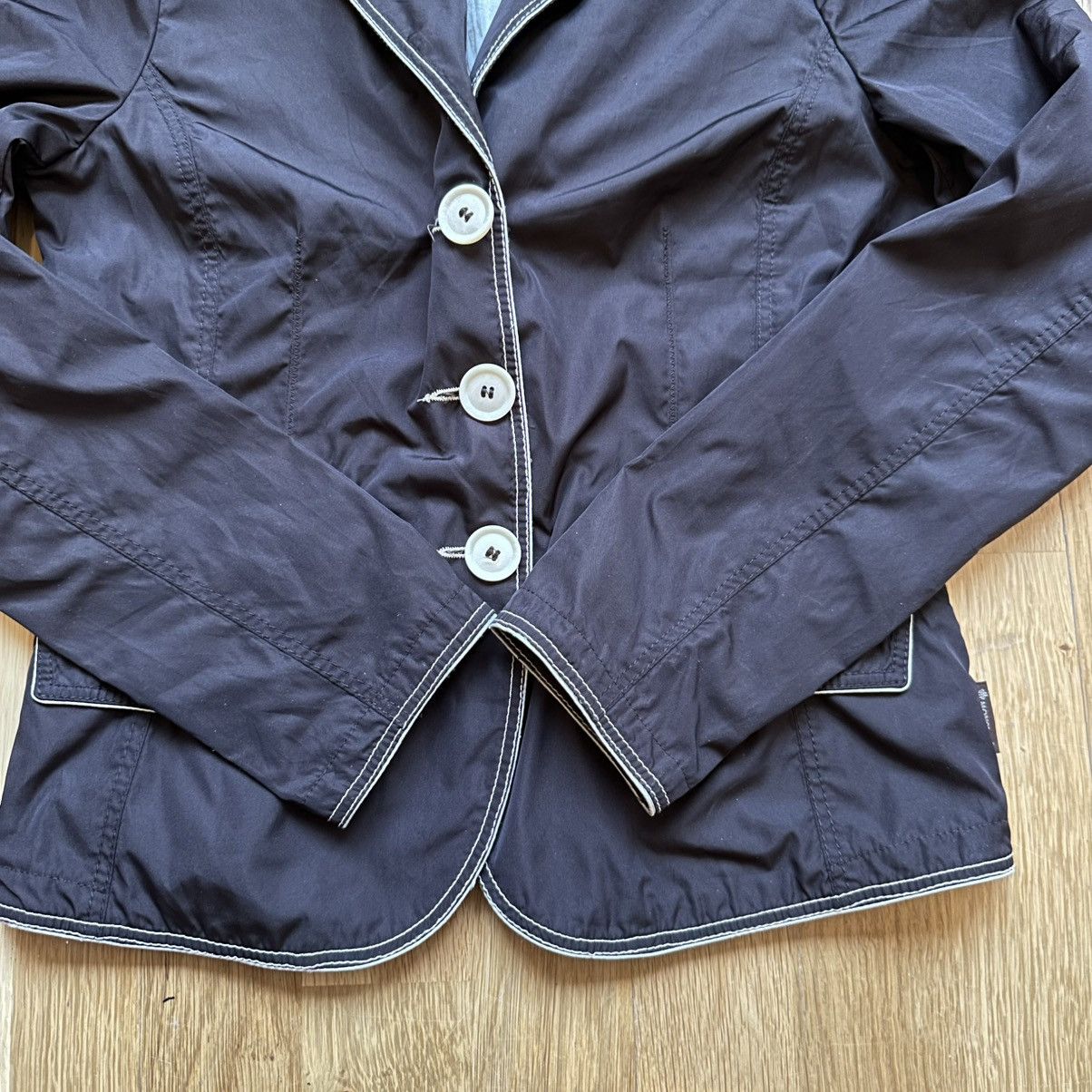 Moncler Vintage Moncler brown label nylon blazer jacket Size S / US 4 / IT 40 - 5 Thumbnail