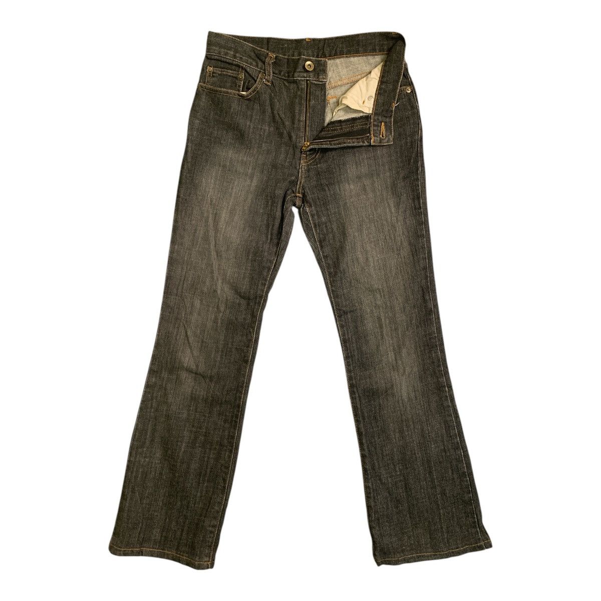Japanese Brand × Uniqlo Rare Design Vintage Uniqlo Bootcut Jeans Size 28" / US 6 / IT 42 - 3 Thumbnail