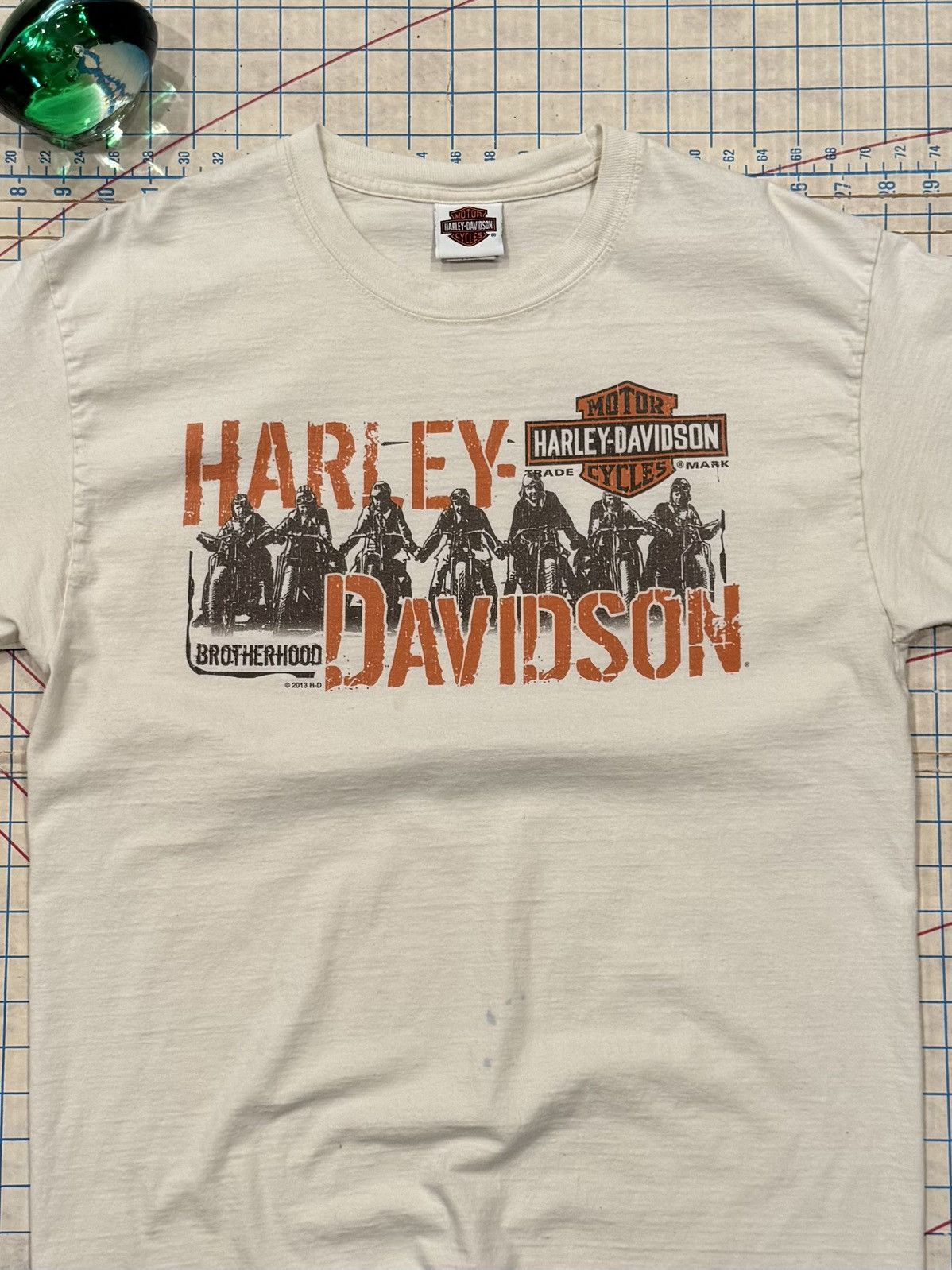 Harley Davidson Harley Davidson Lone Wolf Graphic Tee Used White Size Large Size US L / EU 52-54 / 3 - 8 Thumbnail