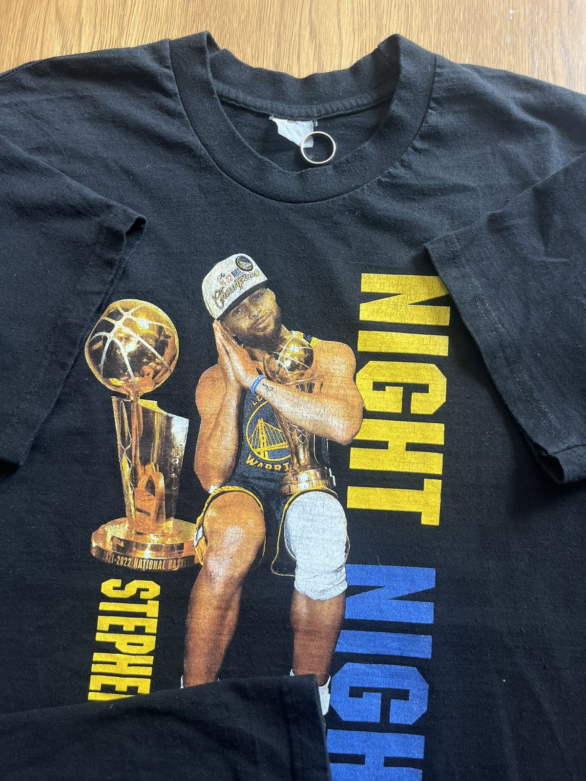 NBA NIGHT NIGHT Stephen Curry 21’s-22’s Champions Tshirt Size US M / EU 48-50 / 2 - 7 Thumbnail