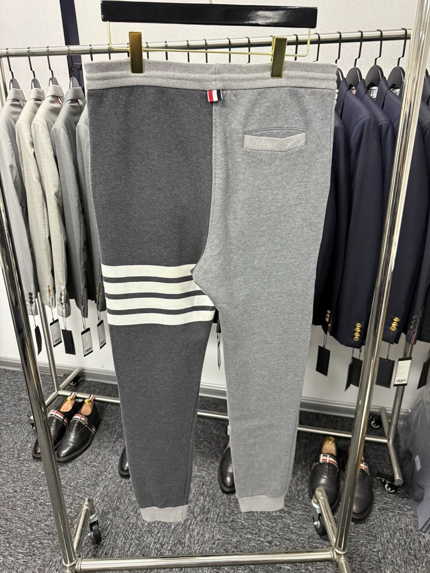 Thom Browne Thom Browne 4-Bar Color-Blocked Track Pants Size3 Size US 34 / EU 50 - 2 Thumbnail