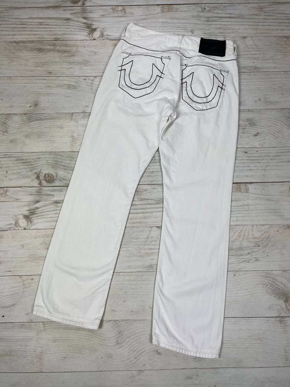 image of Vintage True Religion Bobby Giant Bigt Denim Jeans Y2K Japan in White, Men's (Size 31)