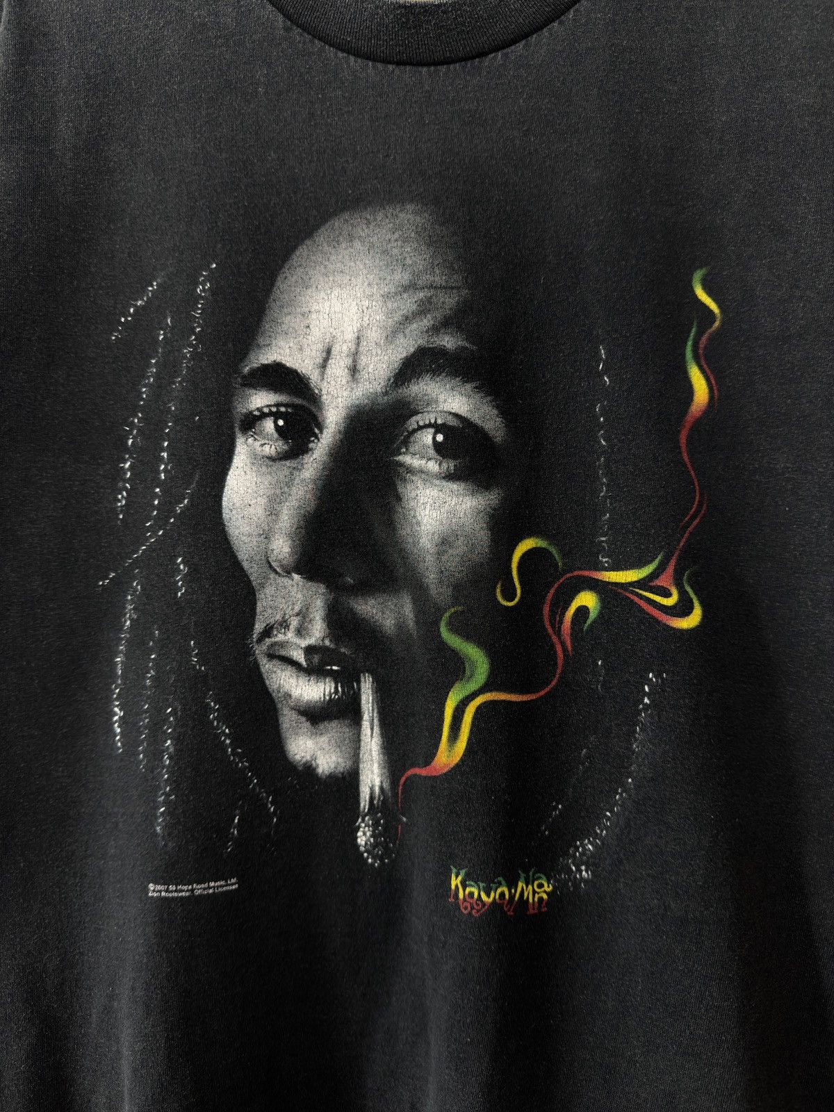 Zion Rootswear VINTAGE ZION ROOTSWEAR BOB MARLEY 2007 RASTAMAN T-SHIRT TEE Size US XL / EU 56 / 4 - 13 Thumbnail