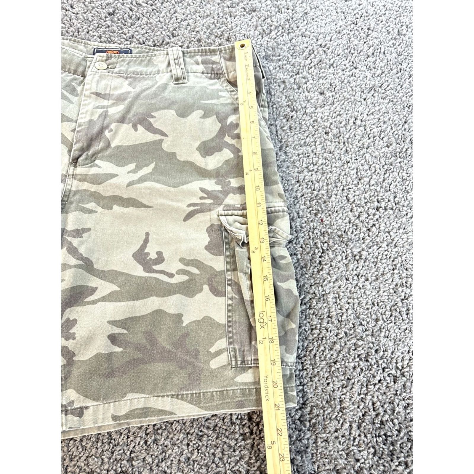 Route 66 VINTAGE Route 66 Cargo Shorts Mens 40 Military Green Camo Paratrooper Rugged Y2K Cargo Size US 40 / EU 56 - 2 Thumbnail