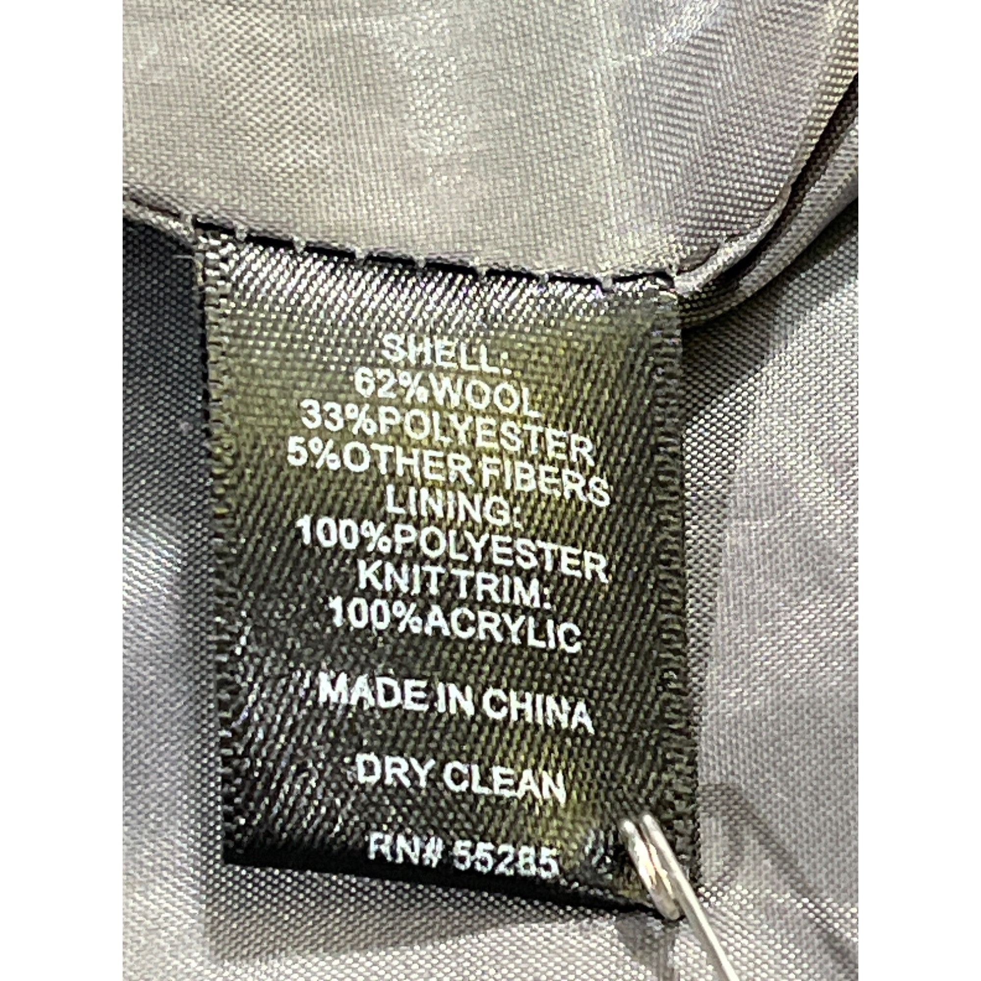 Express Express Women's Grey Long Trench Coat Size S SKU 5772 Size S / US 4 / IT 40 - 5 Thumbnail