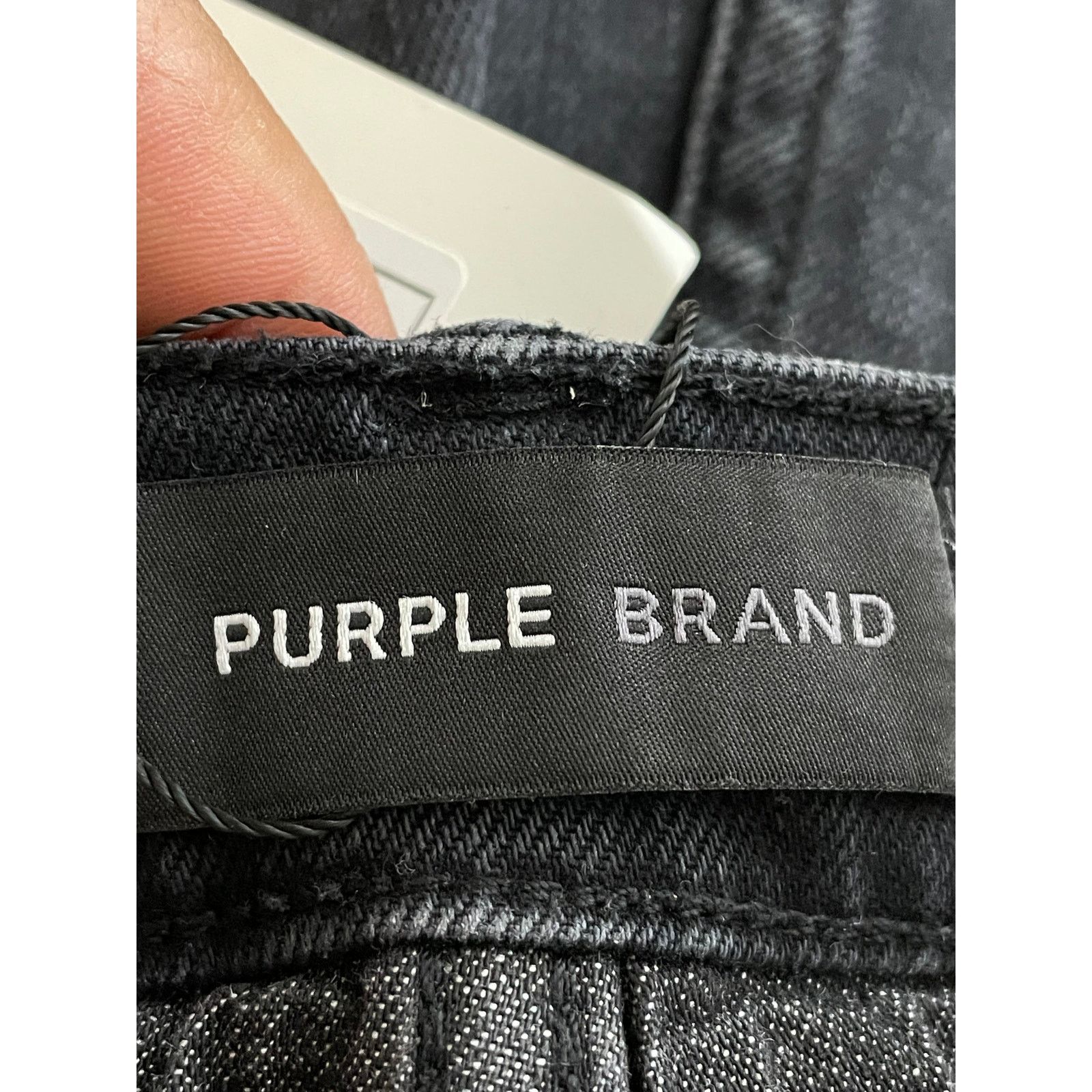 Purple Brand Purple Brand Black Faded Wash Jeans Size US 32 / EU 48 - 3 Thumbnail