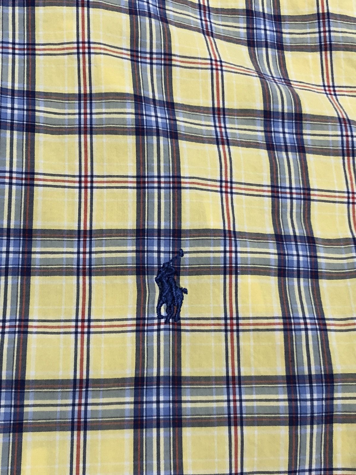 Polo Ralph Lauren × Vintage Vtg Polo Ralph Lauren Plaid Button Down Size US L / EU 52-54 / 3 - 3 Thumbnail